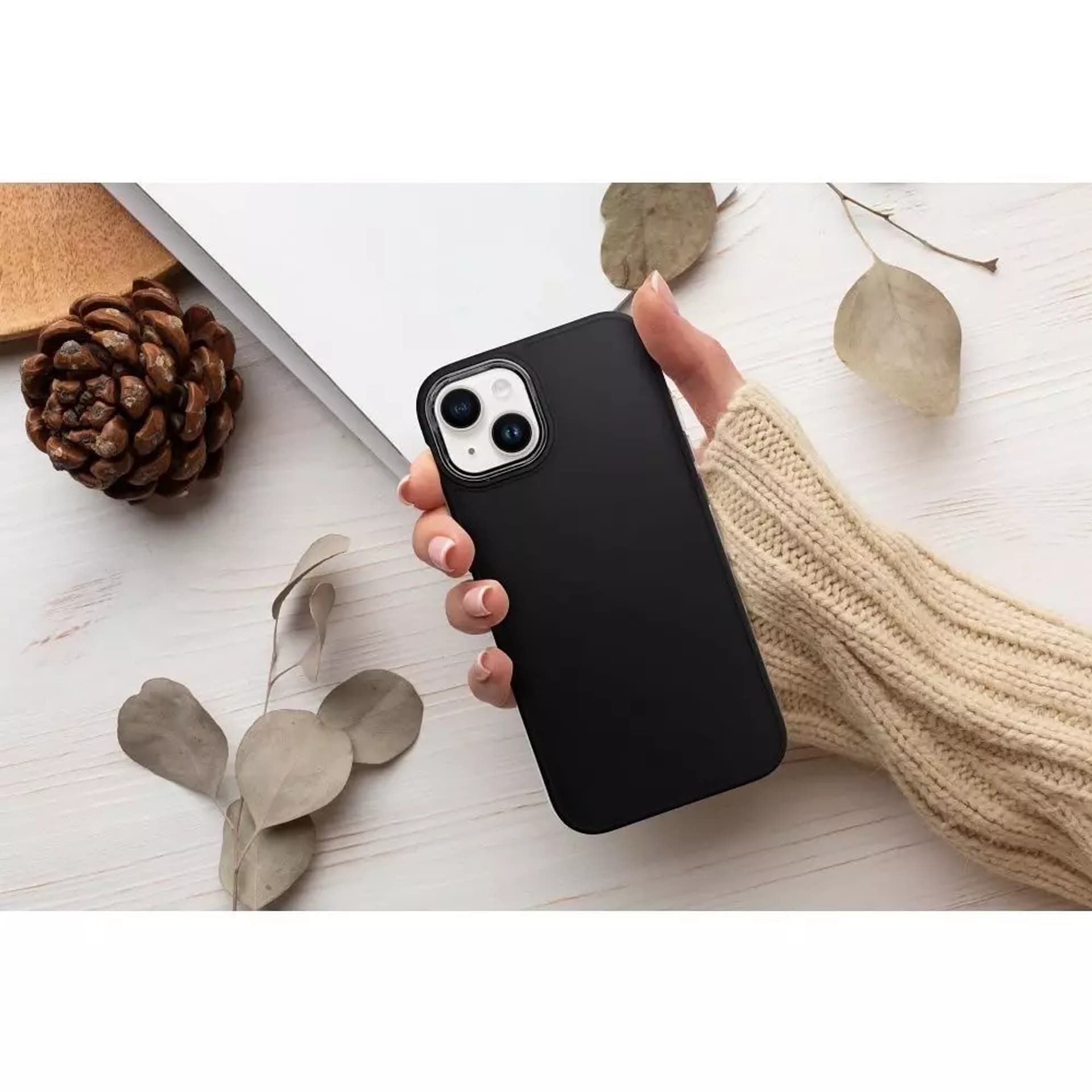 

Etui obudowa ochronna Futerał FRAME do iPhone 15 Pro Max czarny