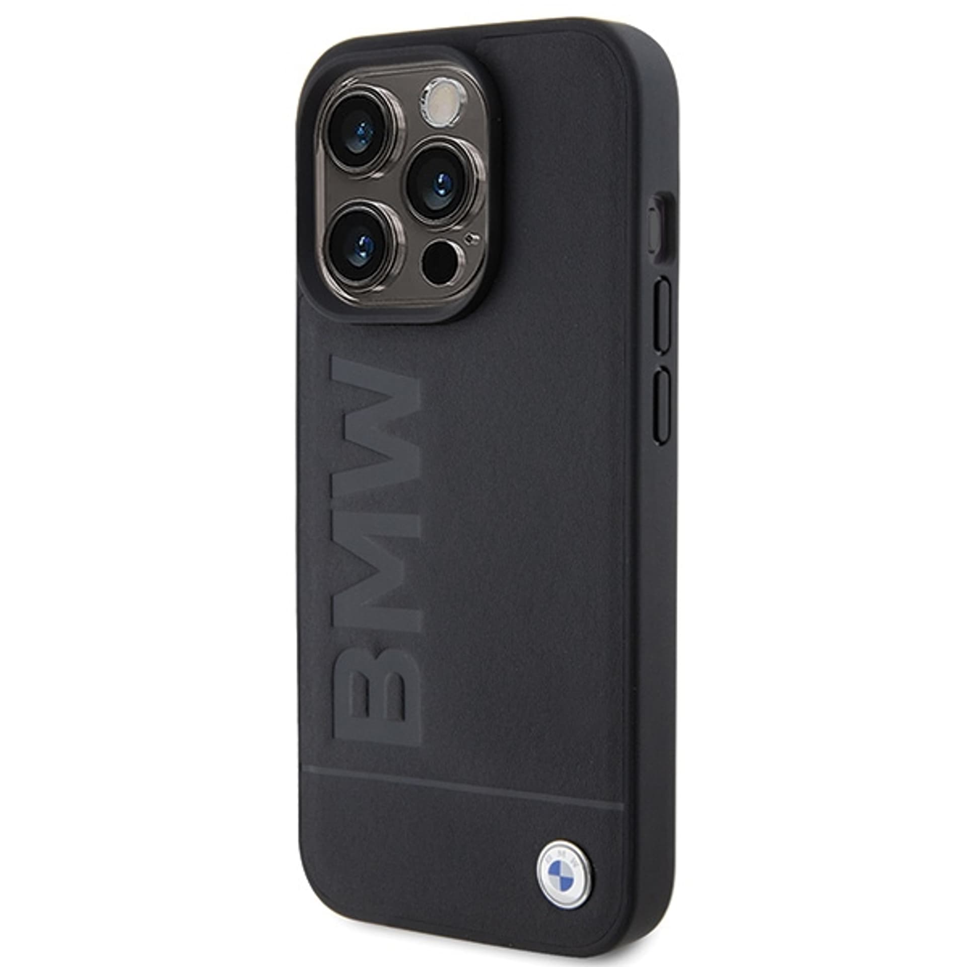 

BMW BMHMP15LSLLBK iPhone 15 Pro 6.1" czarny/black MagSafe Leather Hot Stamp