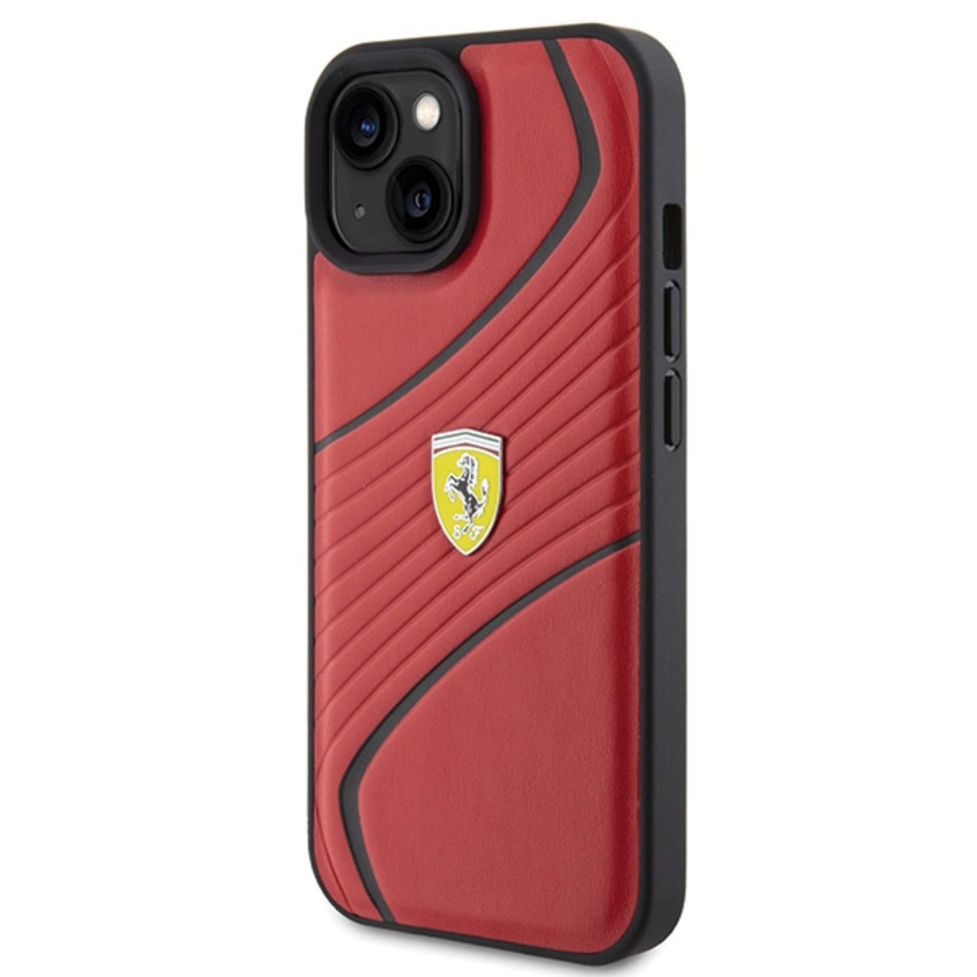 

Ferrari FEHCP15SPTWR iPhone 15 6.1" czerwony/red hardcase Twist Metal Logo