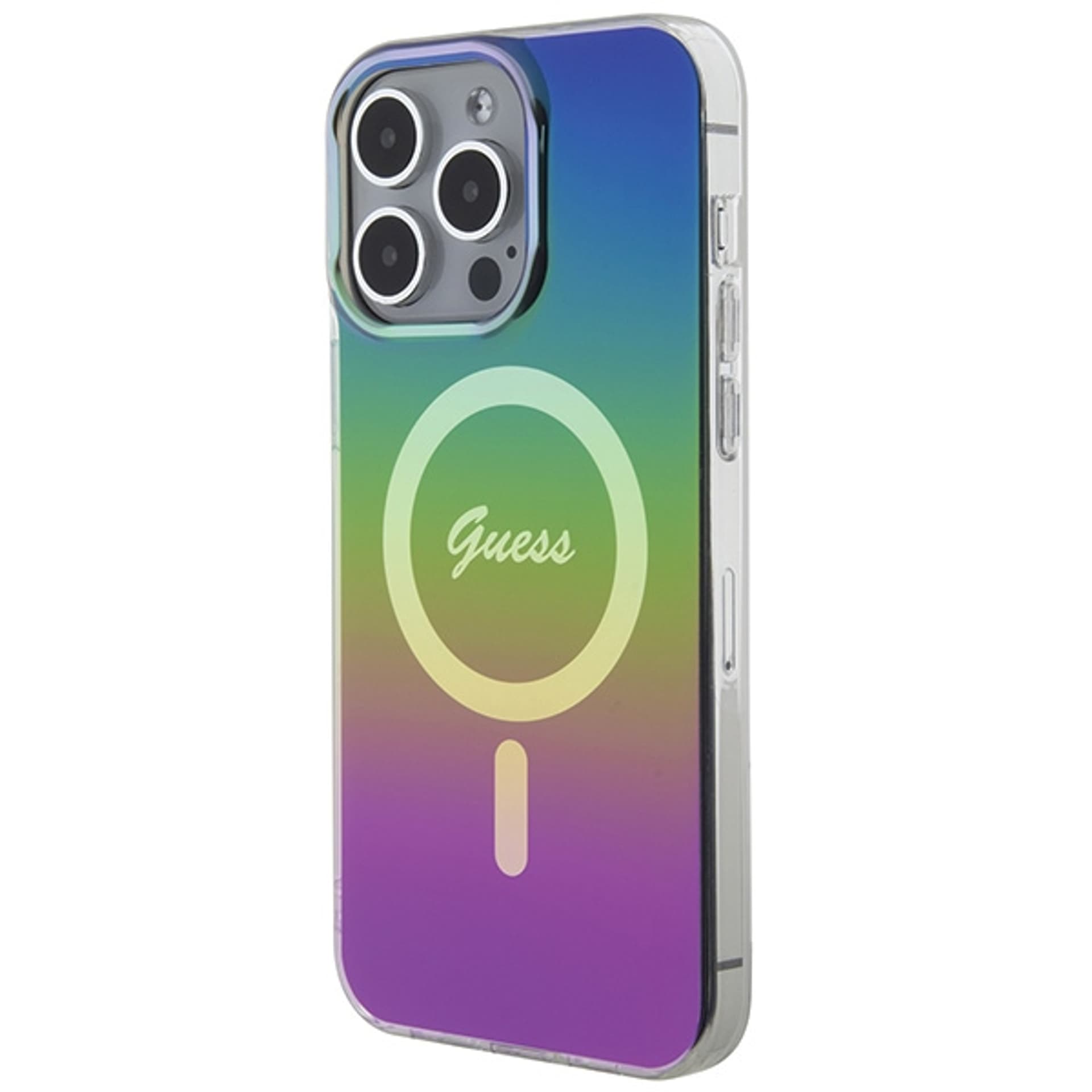 

Guess GUHMP15LHITSK iPhone 15 Pro 6.1" wielokolorowy/rainbow hardcase IML Iridescent MagSafe