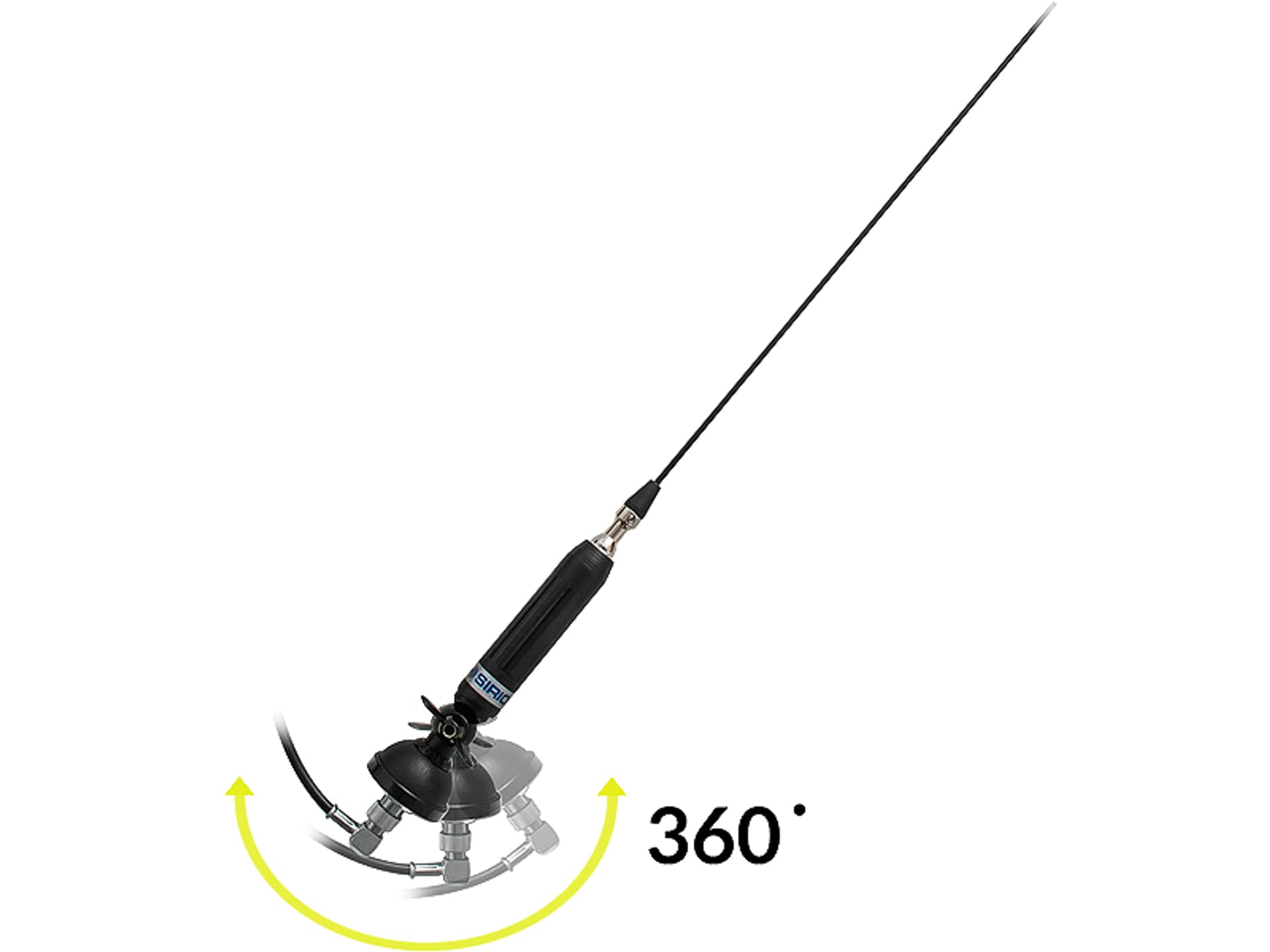 

20-034# Antena samochodowa cb sirio titanium