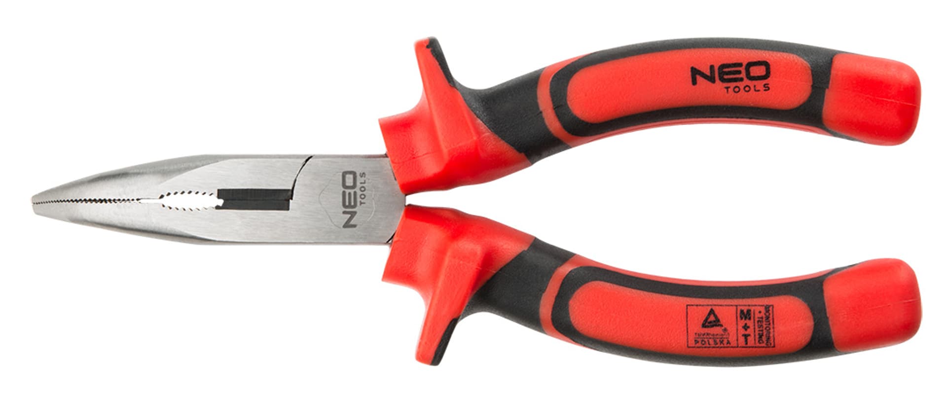

Szczypce wydłużone wygięte 160 mm 1000V , CrV, polerowane