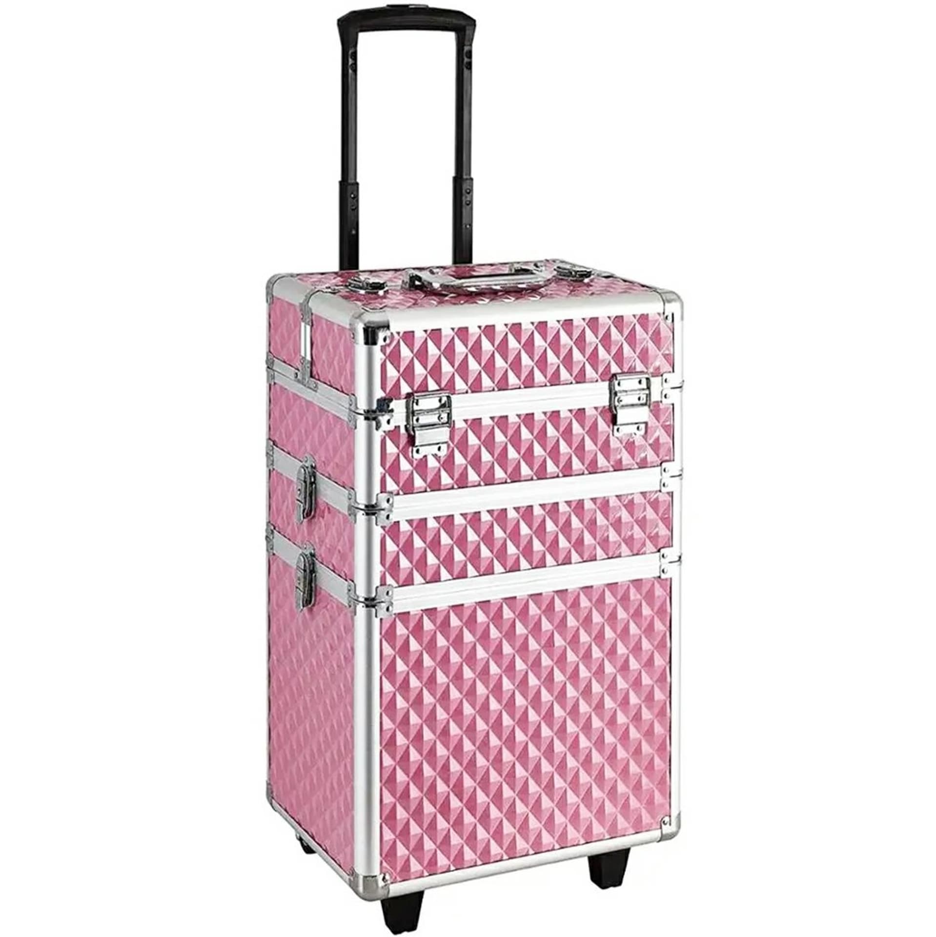 

CA19C Kufer na kółkach 3w1 61x36x25 pink