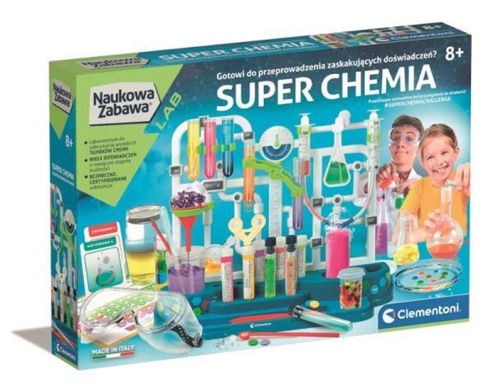 

Zestaw kreatywny Super Chemia CLEMENTONI 50805 CLM