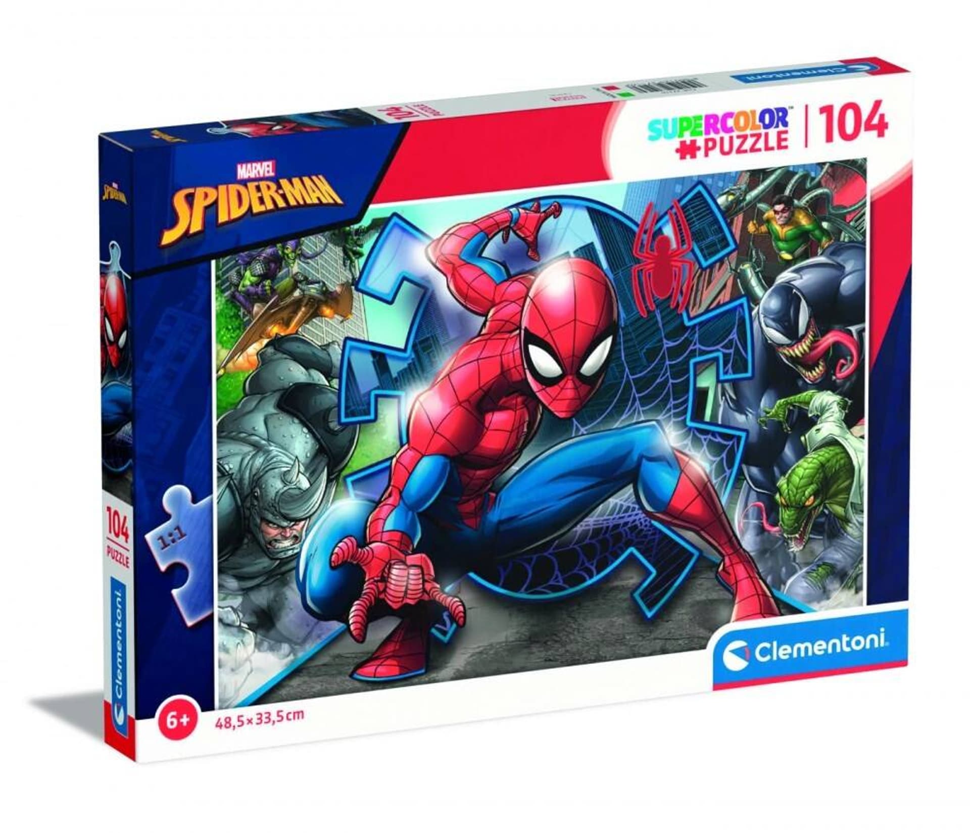 

Puzzle 104 elementy Super Kolor - Spider-Man