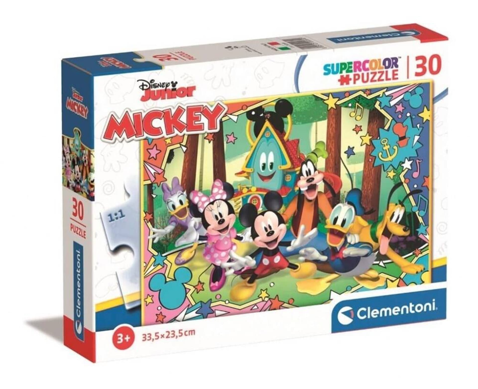 

Puzzle 30 elementów CLM 20269 Mickey PUD CLEMENTONI 20269 CLM