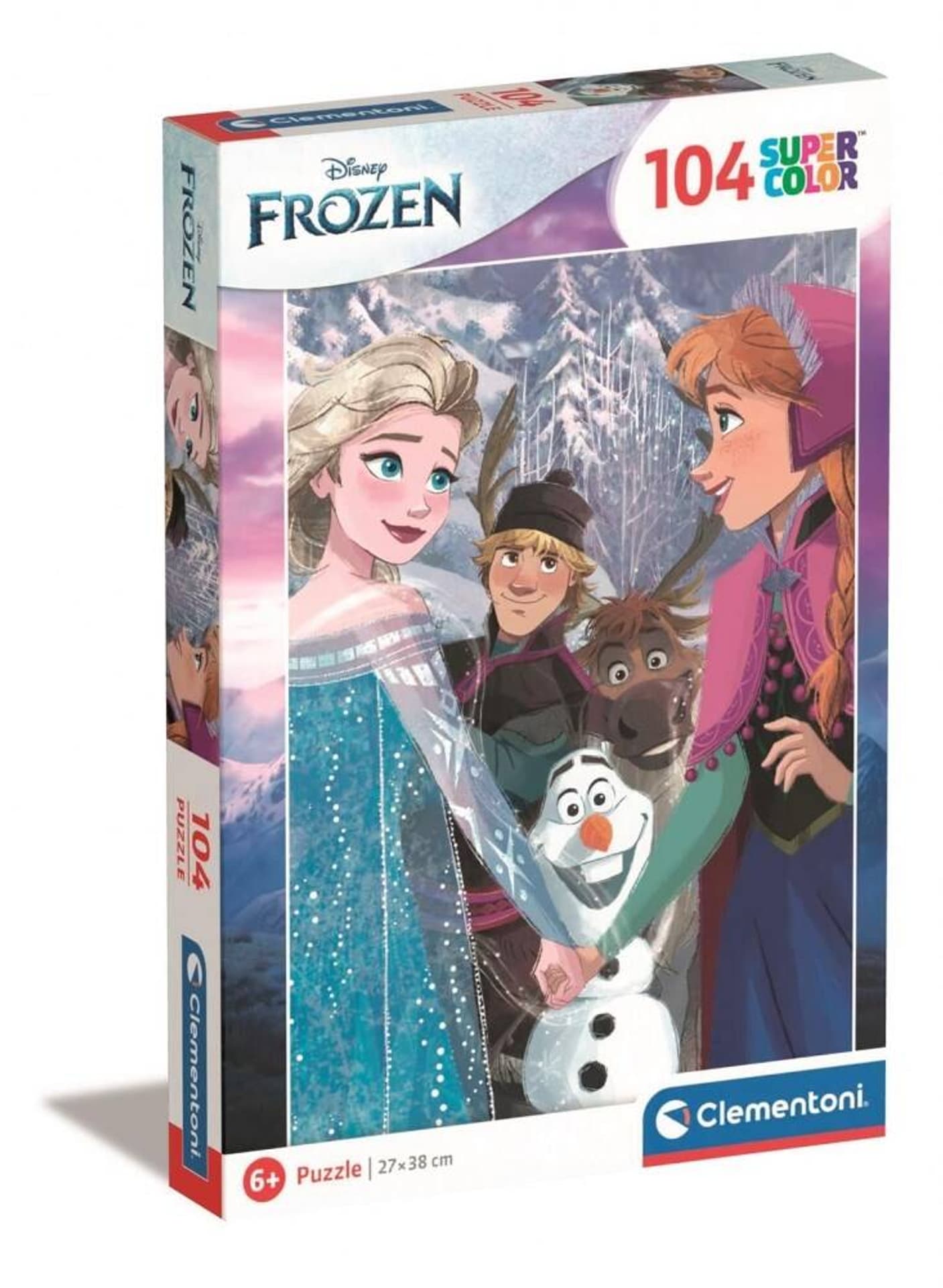 

Puzzle 104 elementy Frozen CLEMENTONI 25742