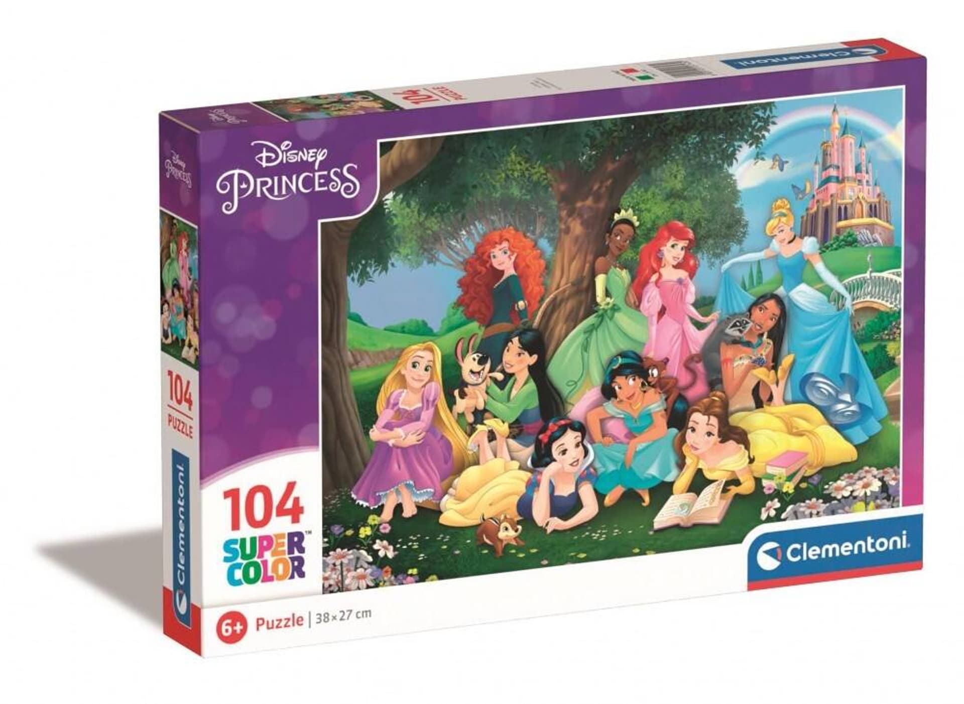 

Puzzle 104 elementy Princess CLEMENTONI 25743