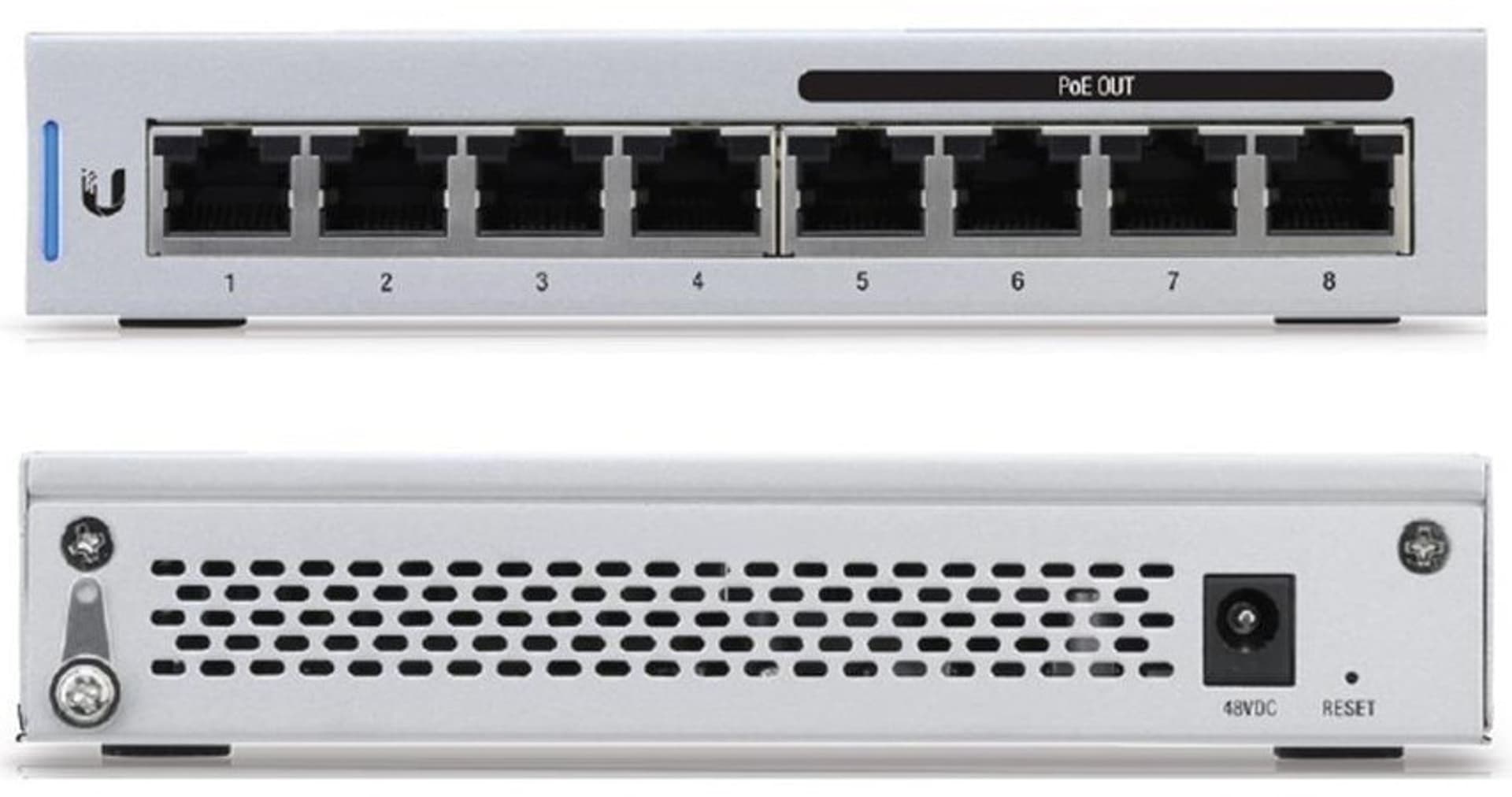 

UniFi Switch 8xGbE PoE 60W US-8-60W