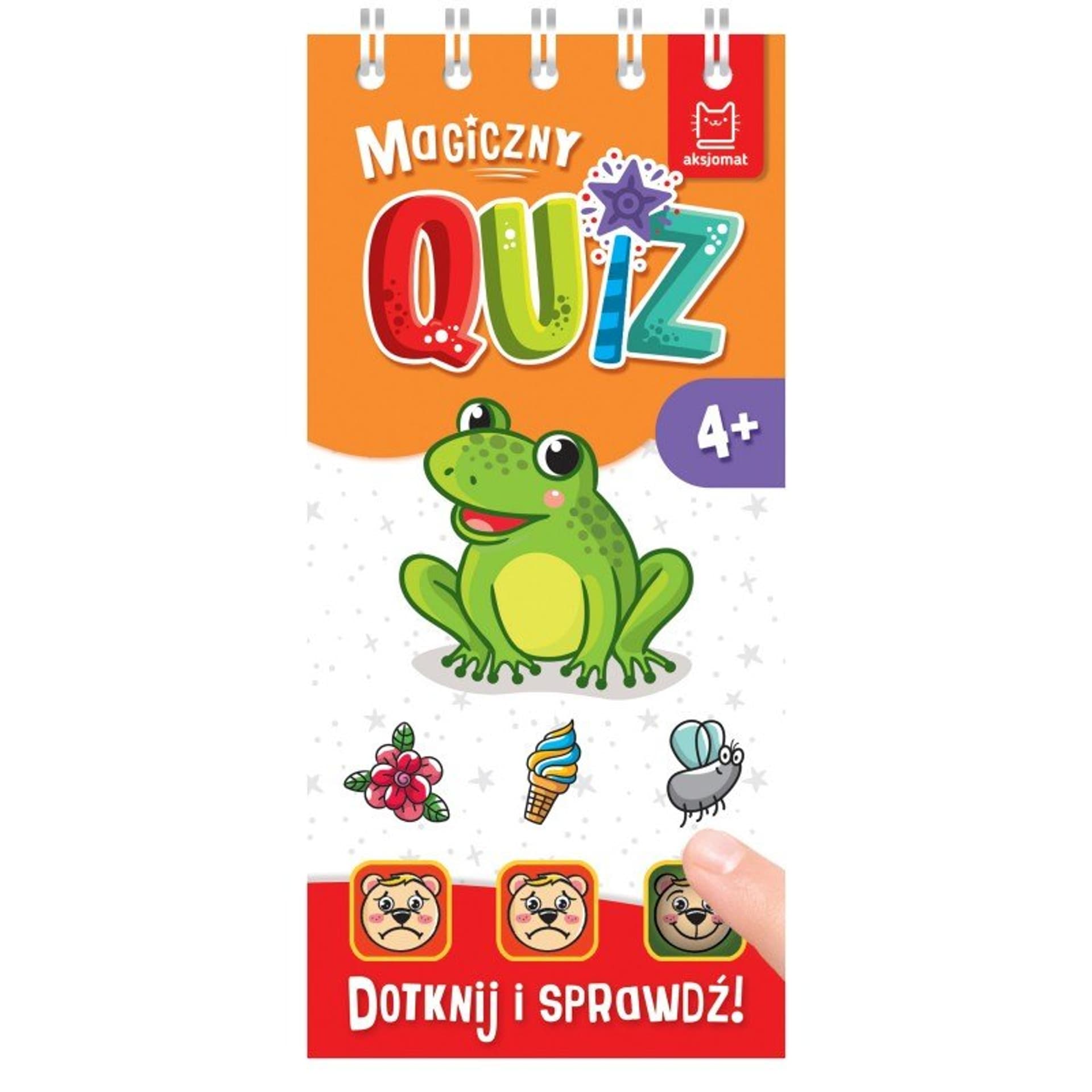 

Magiczny quiz z żabką 4+