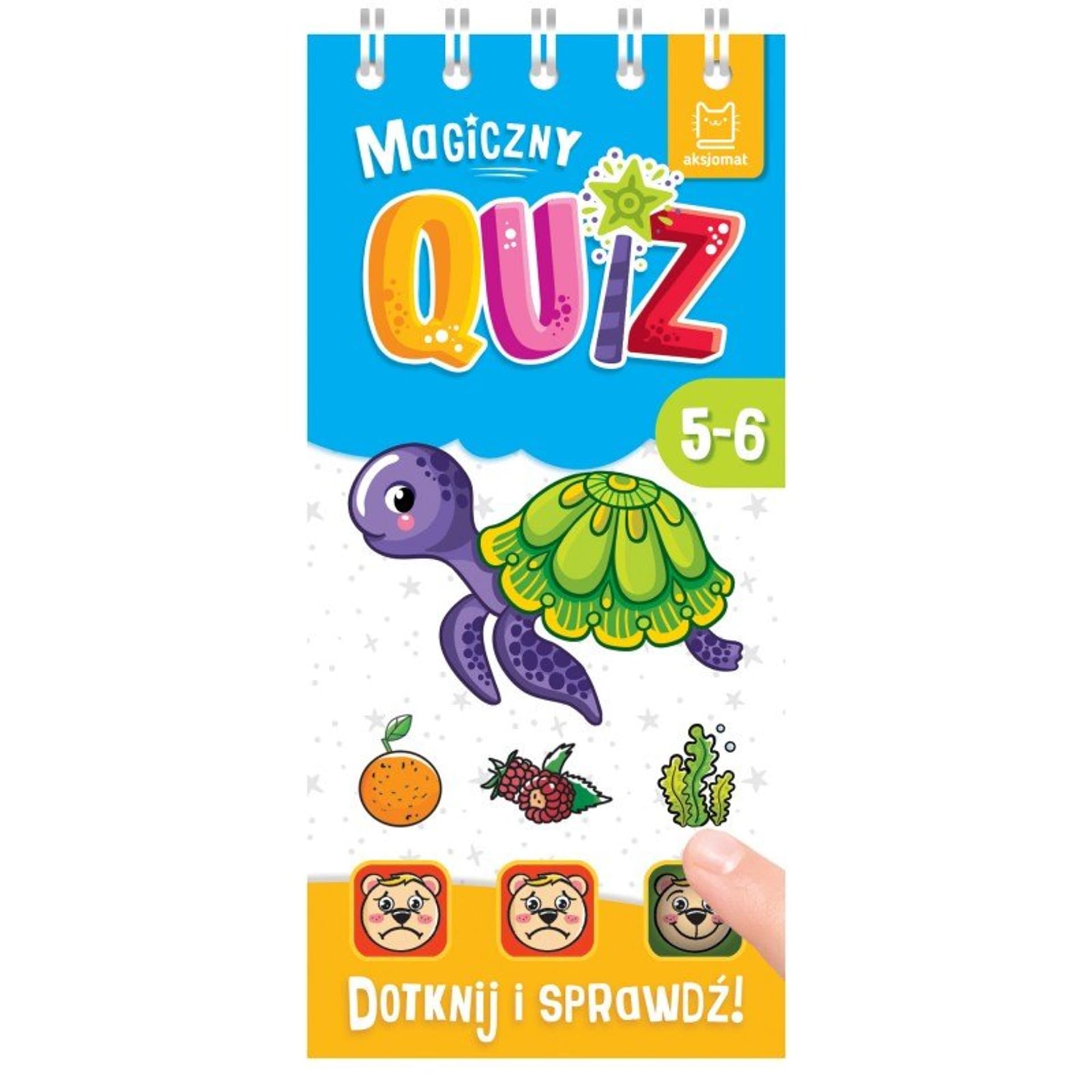

Magiczny quiz z żółwikiem 5-6