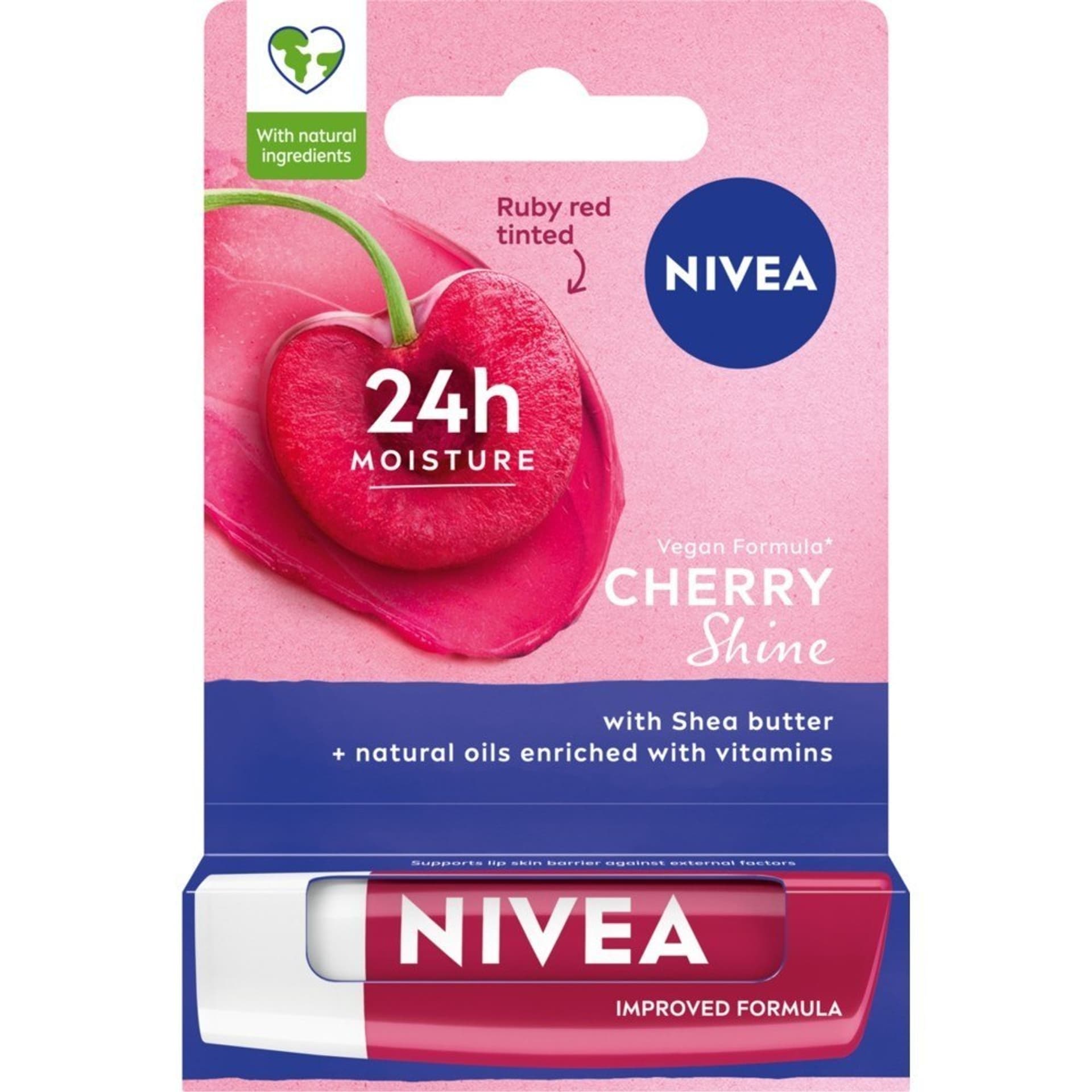 

NIVEA Lip Care Pomadka ochronna do ust - CHERRY SHINE 4.8g