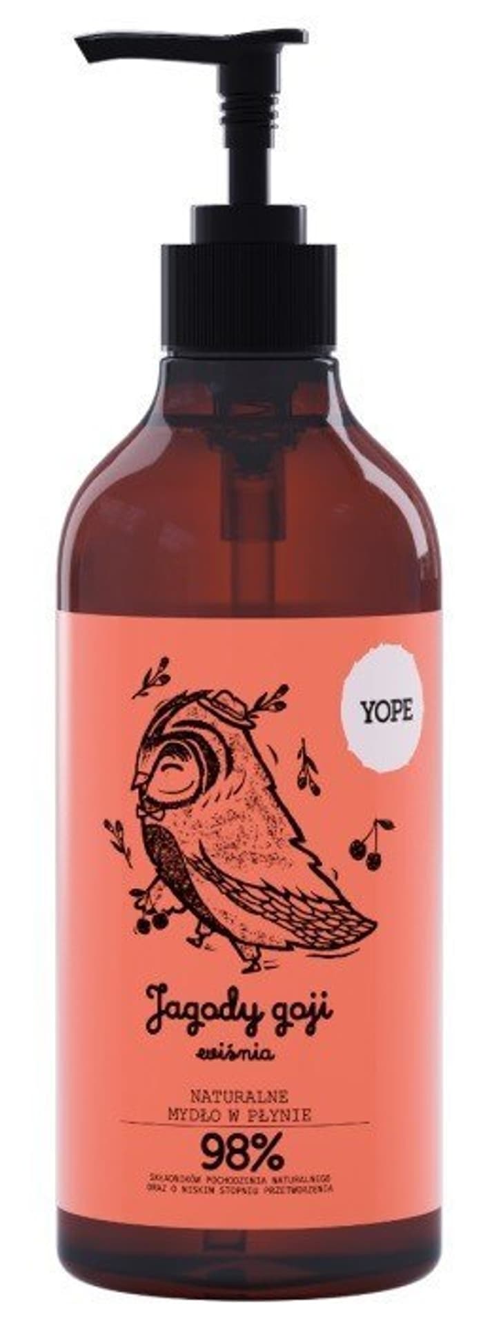 

Yope Mydło w płynie JAGODY GOJI i WIŚNIA 500ml
