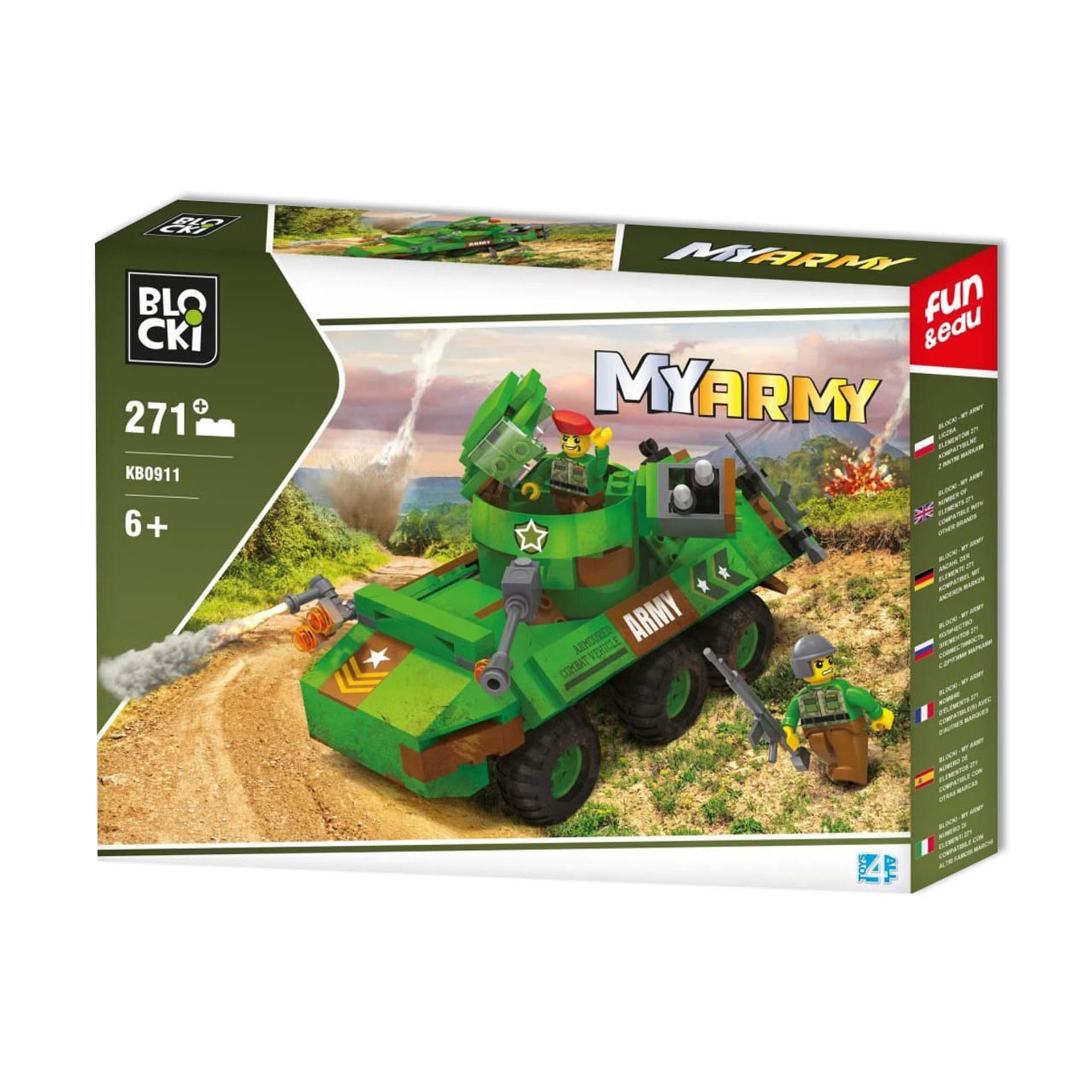 

Klocki Blocki MyArmy Wóz pancerny 271 el.