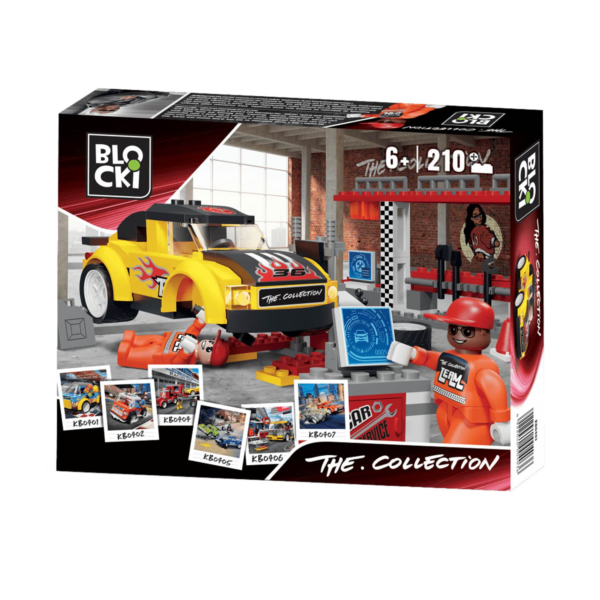 

BLOCKI The Collection - Racing Car Service - Warsztat
