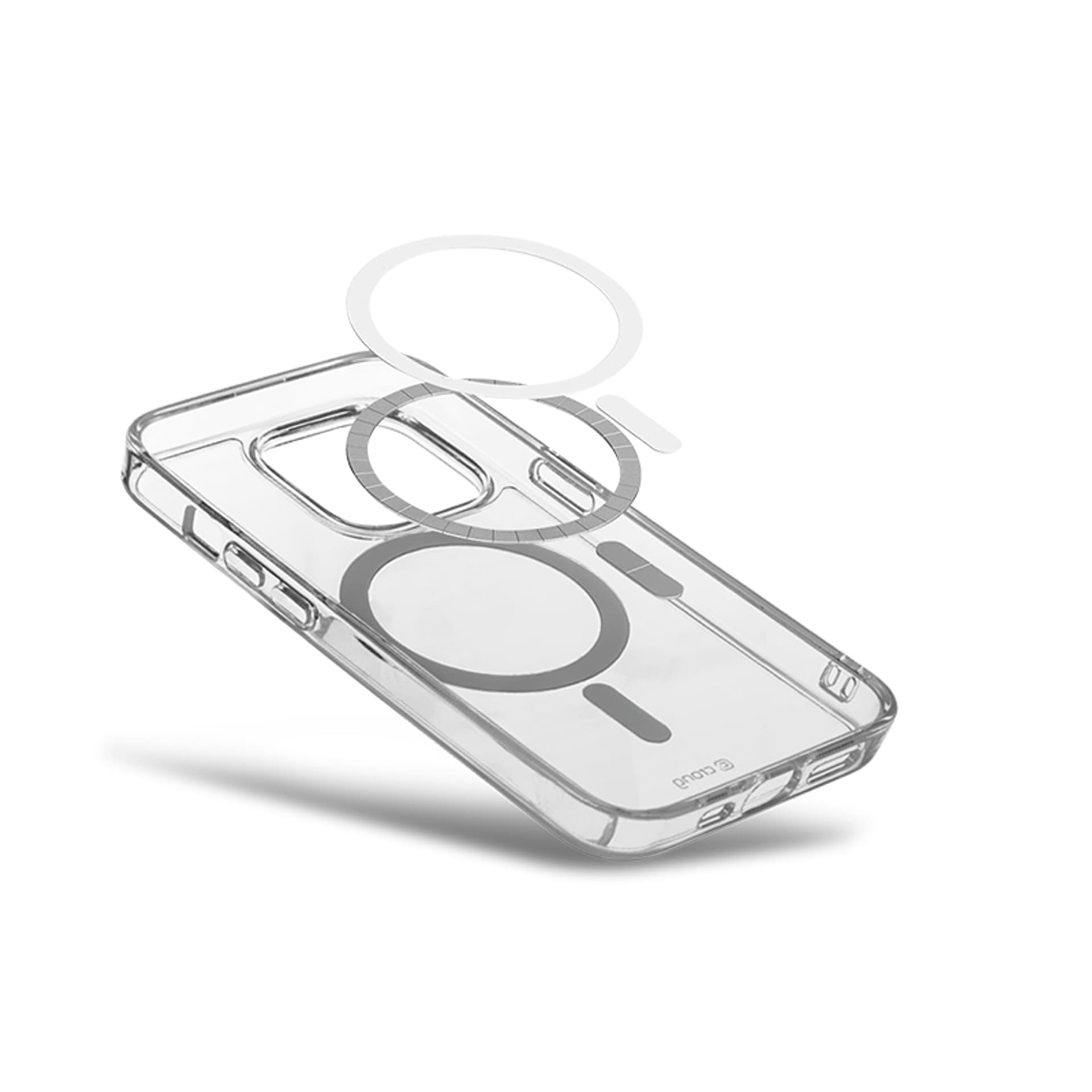 

Crong Clear MAG Cover - Etui iPhone 15 Pro Max MagSafe (przezroczysty)