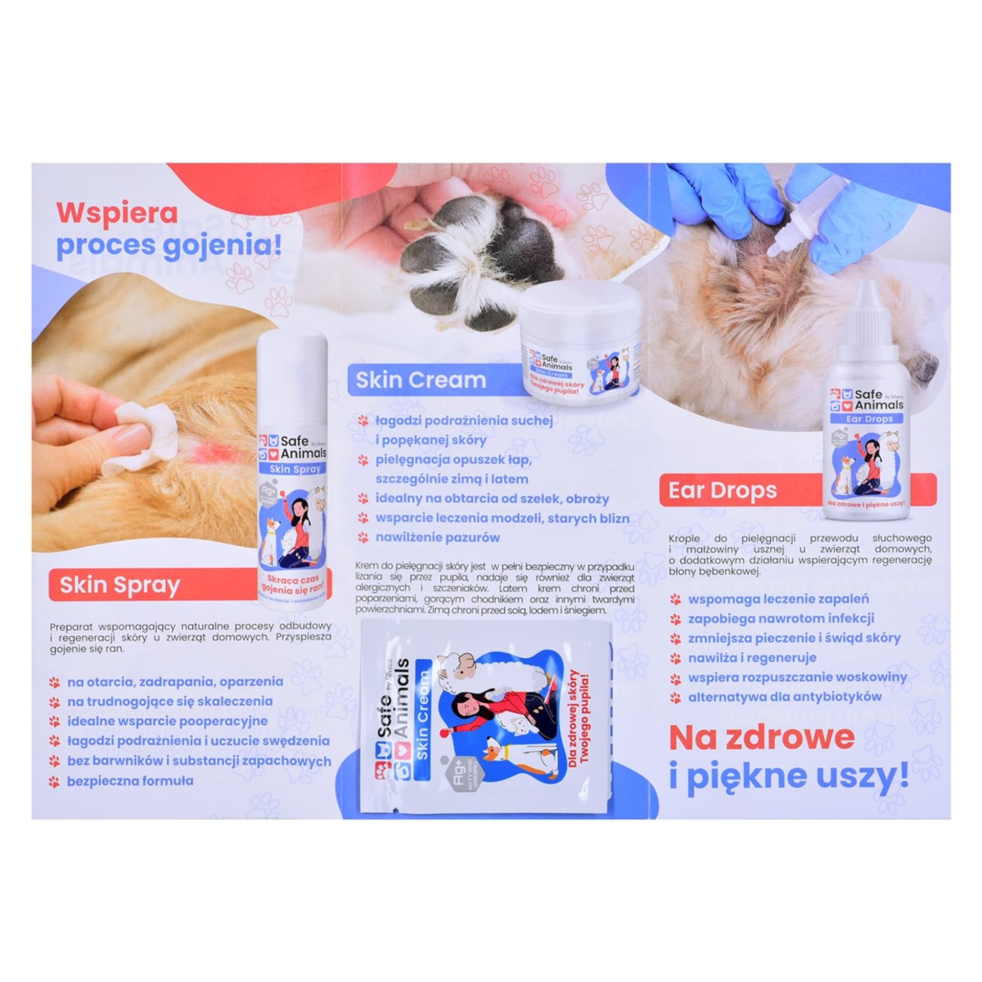 

Safe Animals Skin Cream Preparat na skórę 30g