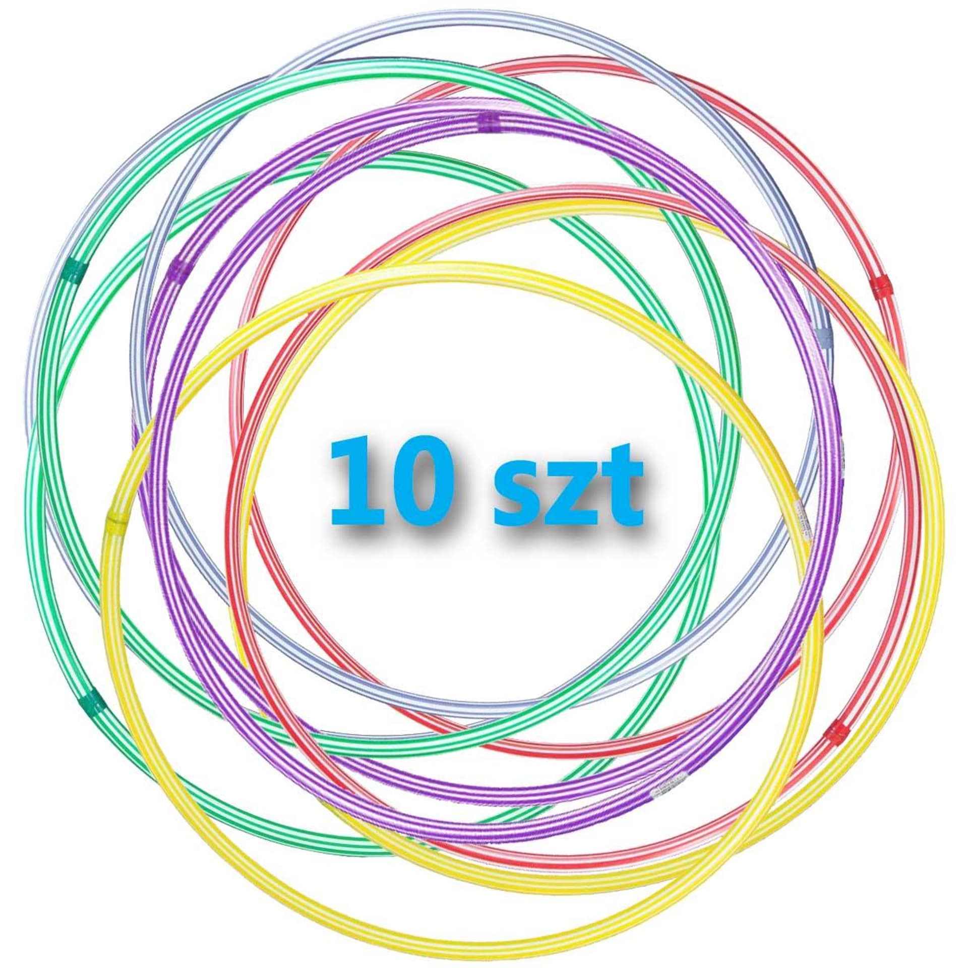 

HULA HOP 80CM MIX KOLOR KPL.10SZT