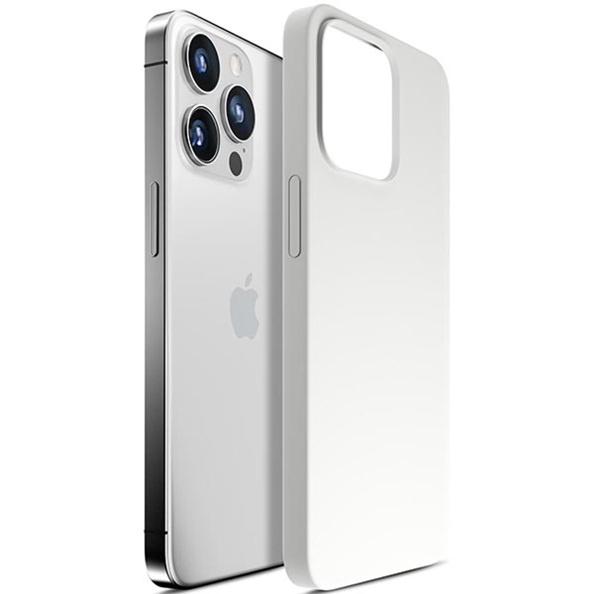 

3MK Hardy Case iPhone 15 Pro Max 6.7" srebrno-biały/silver-white MagSafe