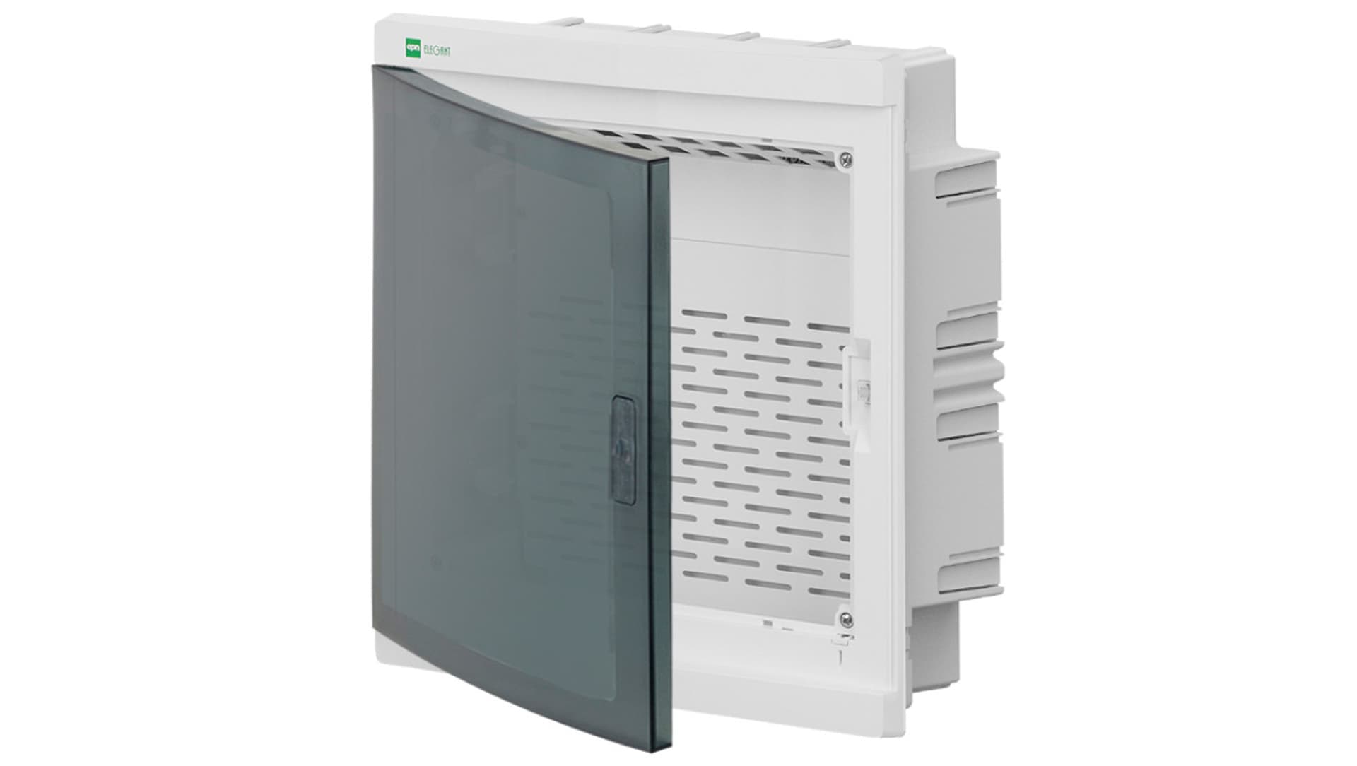 

Rozdzielnica multimedialna podtynkowa Elegant 2X12 IP40 drzwi dymne 2435-21