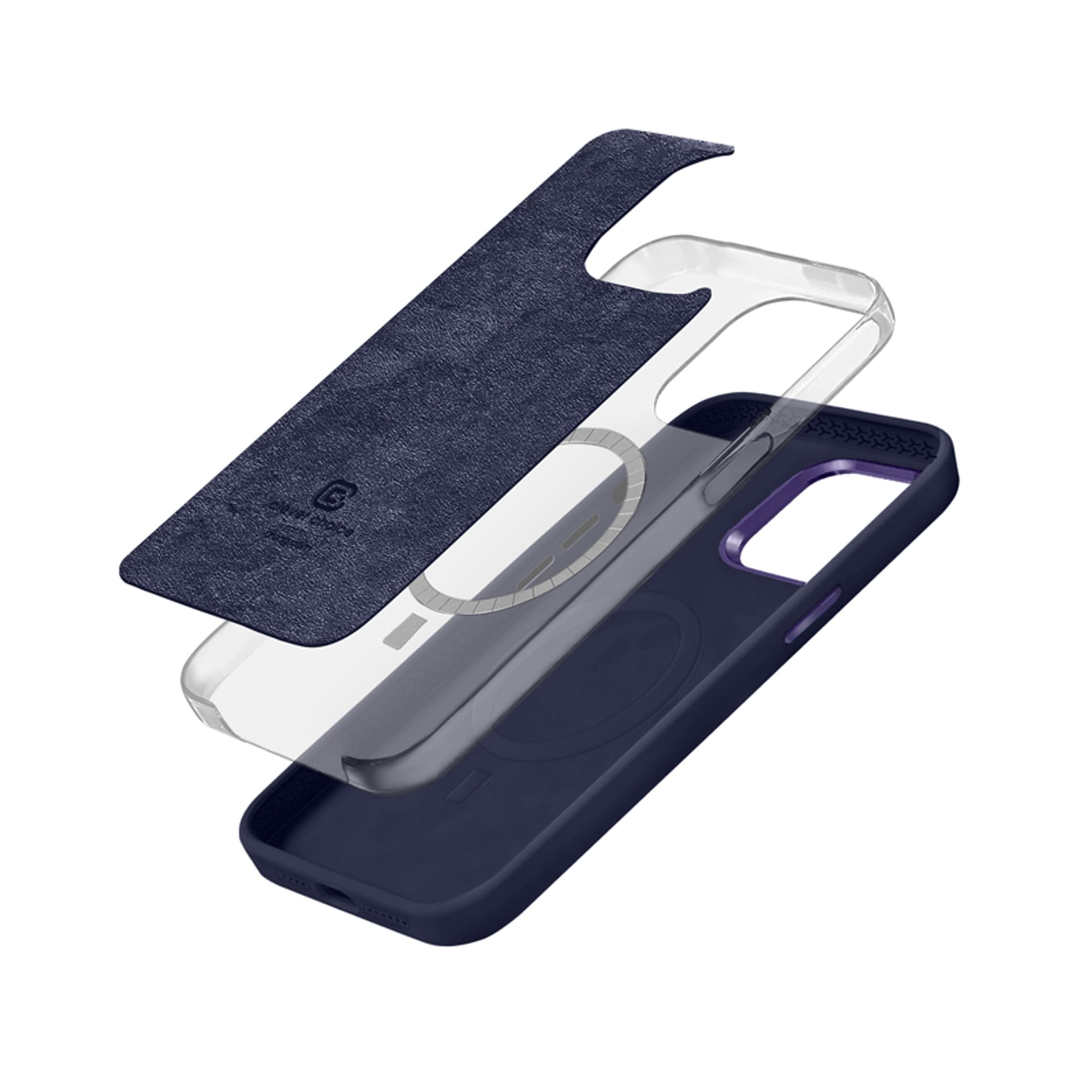 

Crong Color Cover LUX Magnetic - Etui iPhone 15 Pro Max MagSafe (granatowy)
