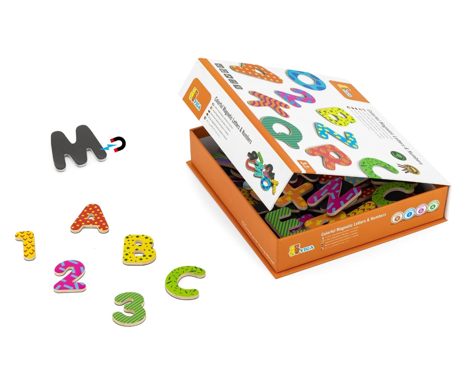 

Viga 59429vg Magnetyczne literki i cyferki - 77 elementów