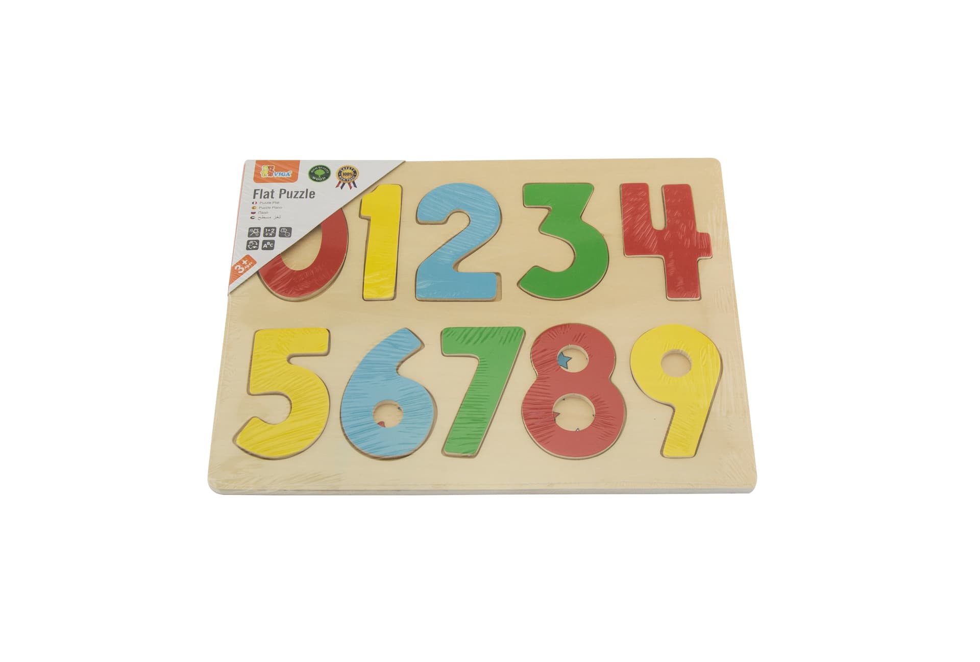 

Viga 58545 Puzzle układanka na podkładce cyferki