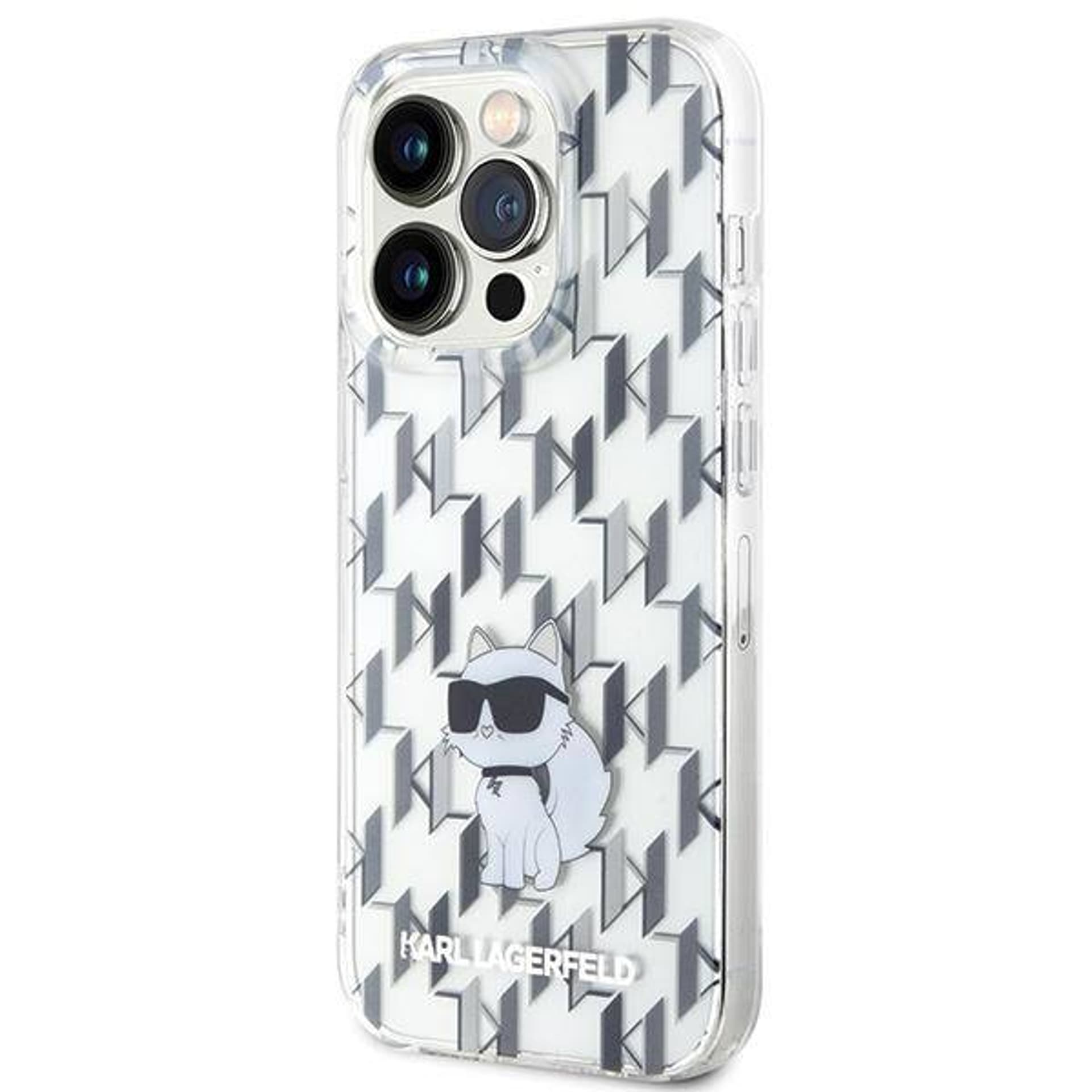 

Oryginalne Etui APPLE IPHONE 15 PRO MAX Karl Lagerfeld Hardcase Monogram Choupette (KLHCP15XHNCMKLT) transparentne, Klhcp15xhncmklt) transparentn