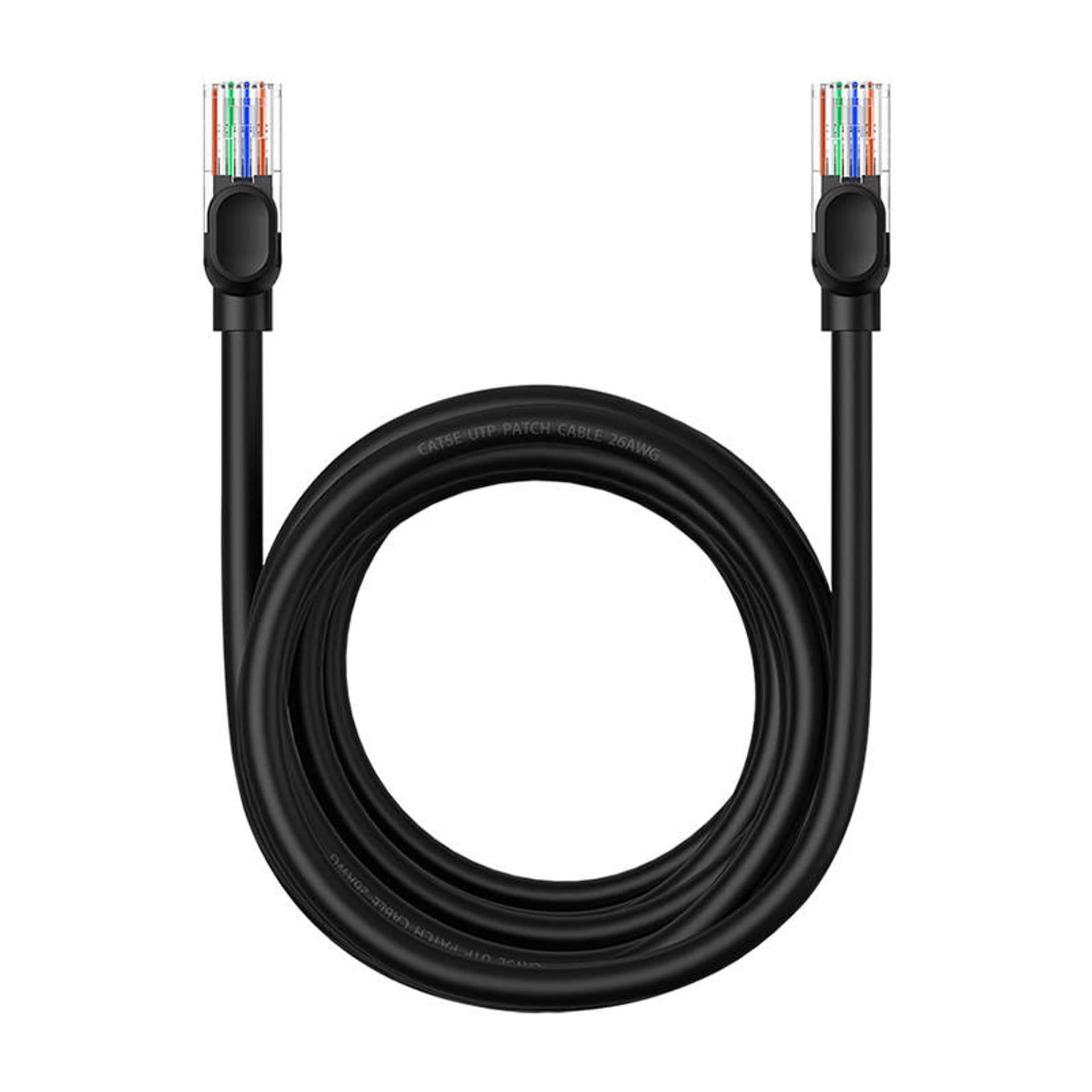 

Kabel sieciowy Baseus Ethernet CAT5, 5m (czarny)