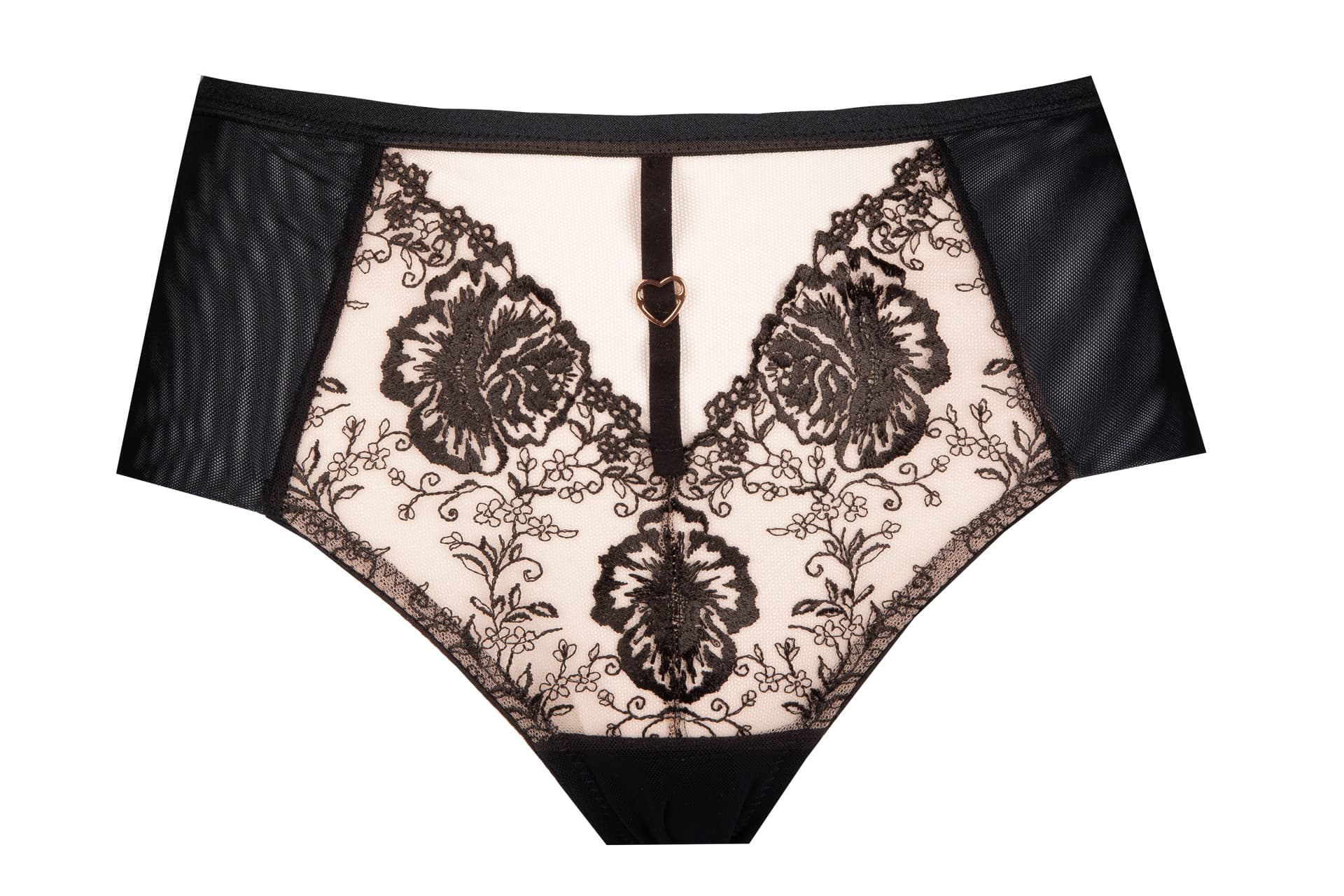 

Bokserki "SASKIA" (kolor CZARNY BEŻ, rozmiar L)