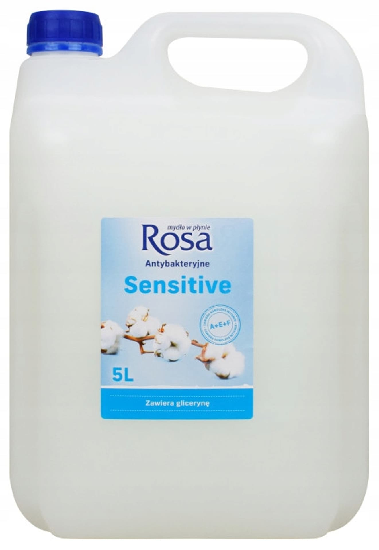 

Mydło w płynie 5L ANTYBAKTERYJNE ROSA (białe) Sensitive, Białe) sensitiv