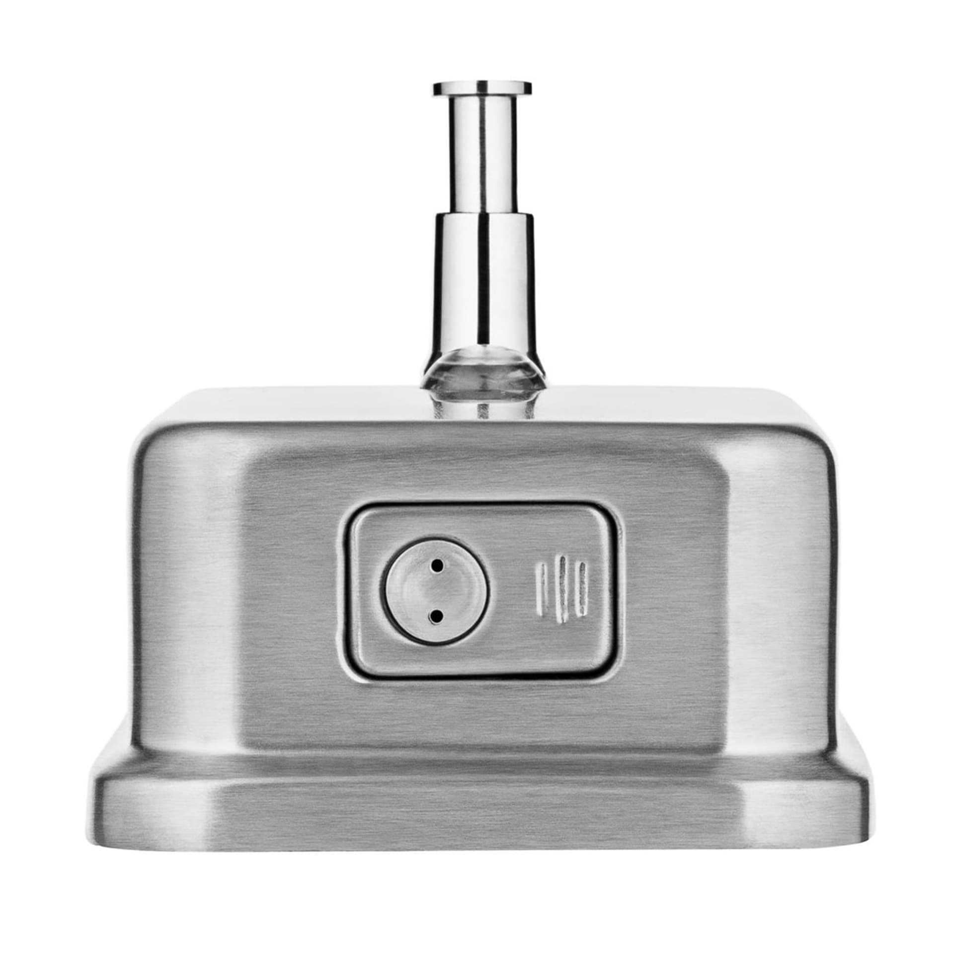 

Dozownik mydła 1L stalowy pionowy z powłoką Plastic-safe DISH5V