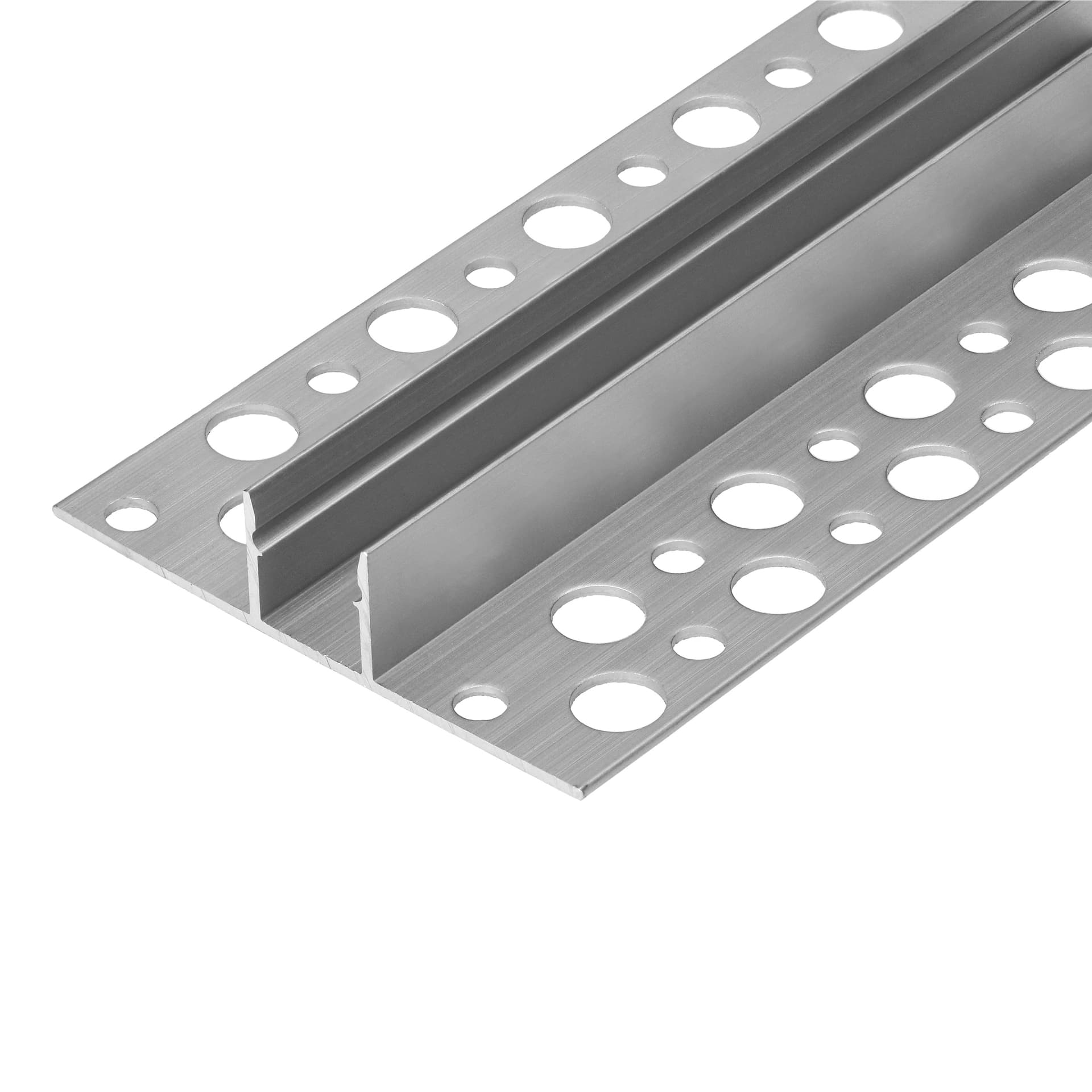 

Profil aluminiowy do taśm LED, 2000 x 52,8 x 13 mm, wpuszczany w karton gips, srebrny, komplet 50 szt.