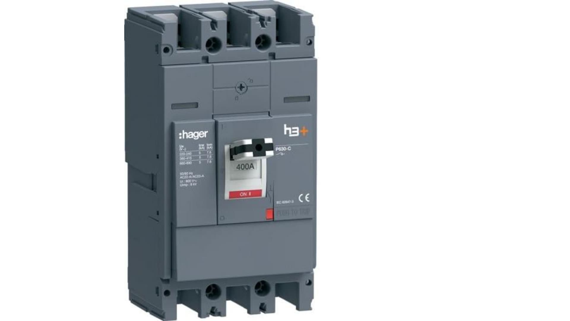 

MCCB Rozłącznik mocy h3+ P630 3x400A HCW400AR