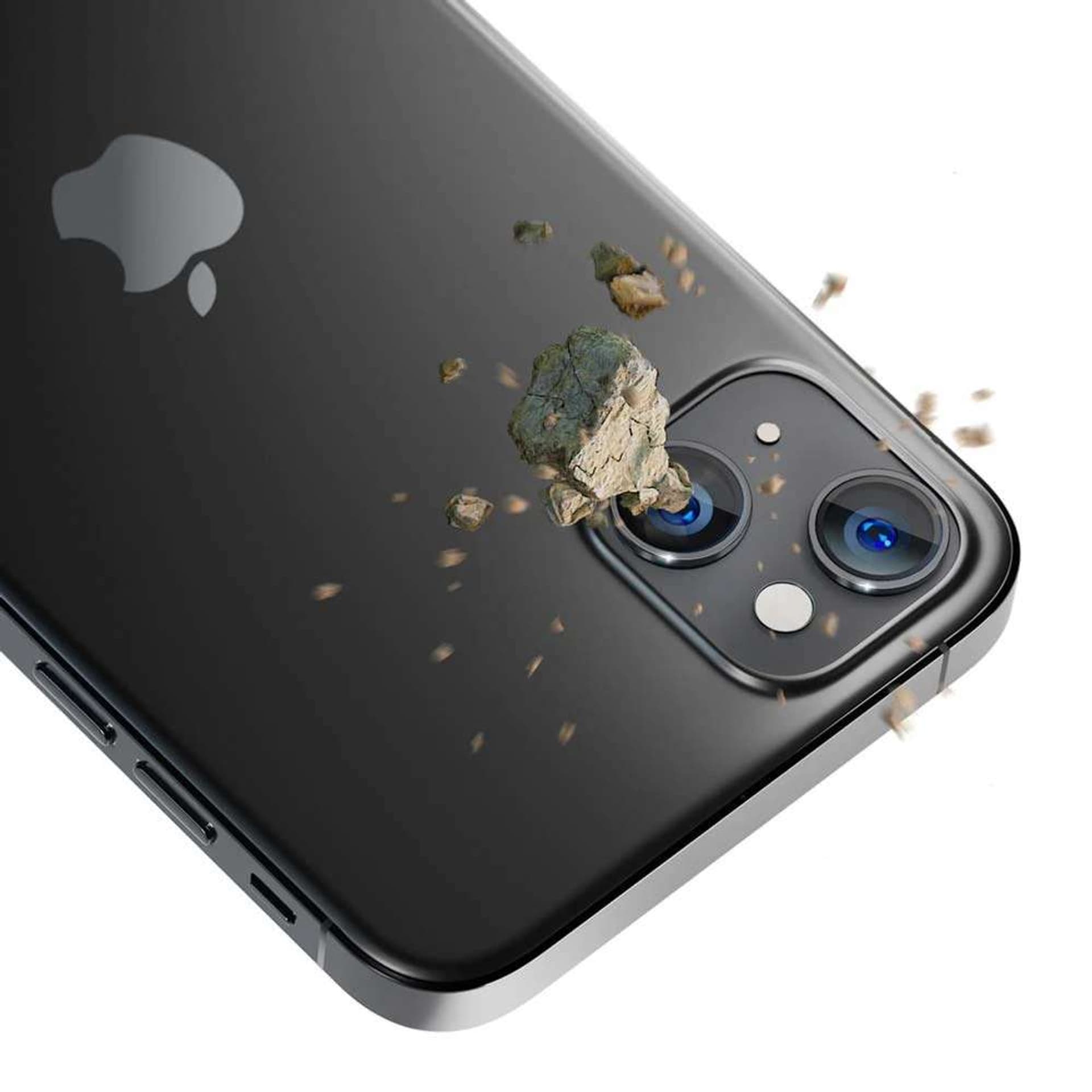 

3MK Lens Protection Pro iPhone 15 6.1" grafitowy/graphite Ochrona na obiektyw aparatu z ramką montażową 1szt.