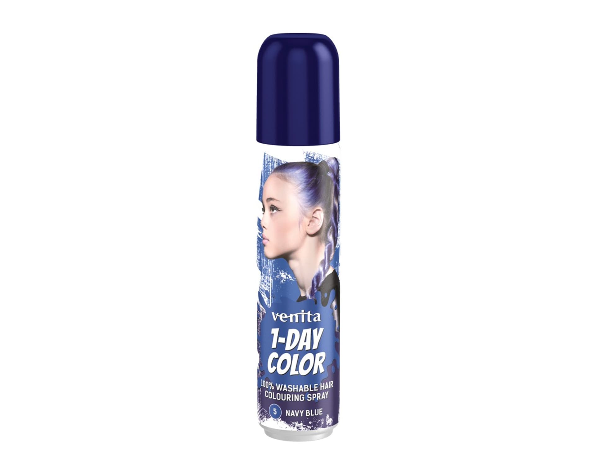 

VENITA 1- Day Color Spray koloryzujący do włosów - nr 5 Navy Blue (granatowy) 50ml
