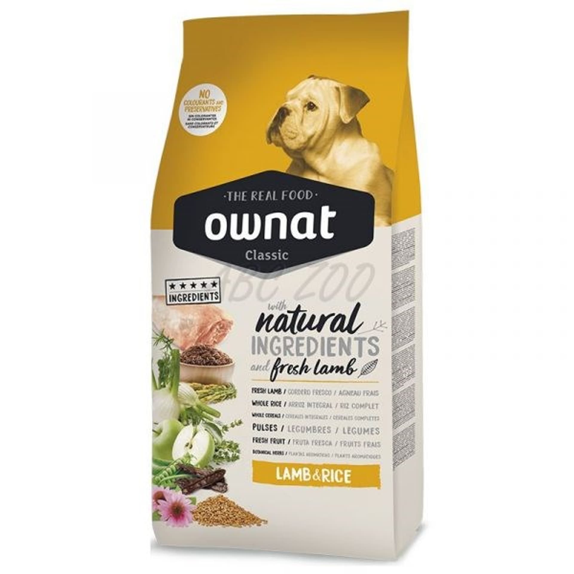 

OWNAT CLASSIC Lamb&Rice dla psów 12kg