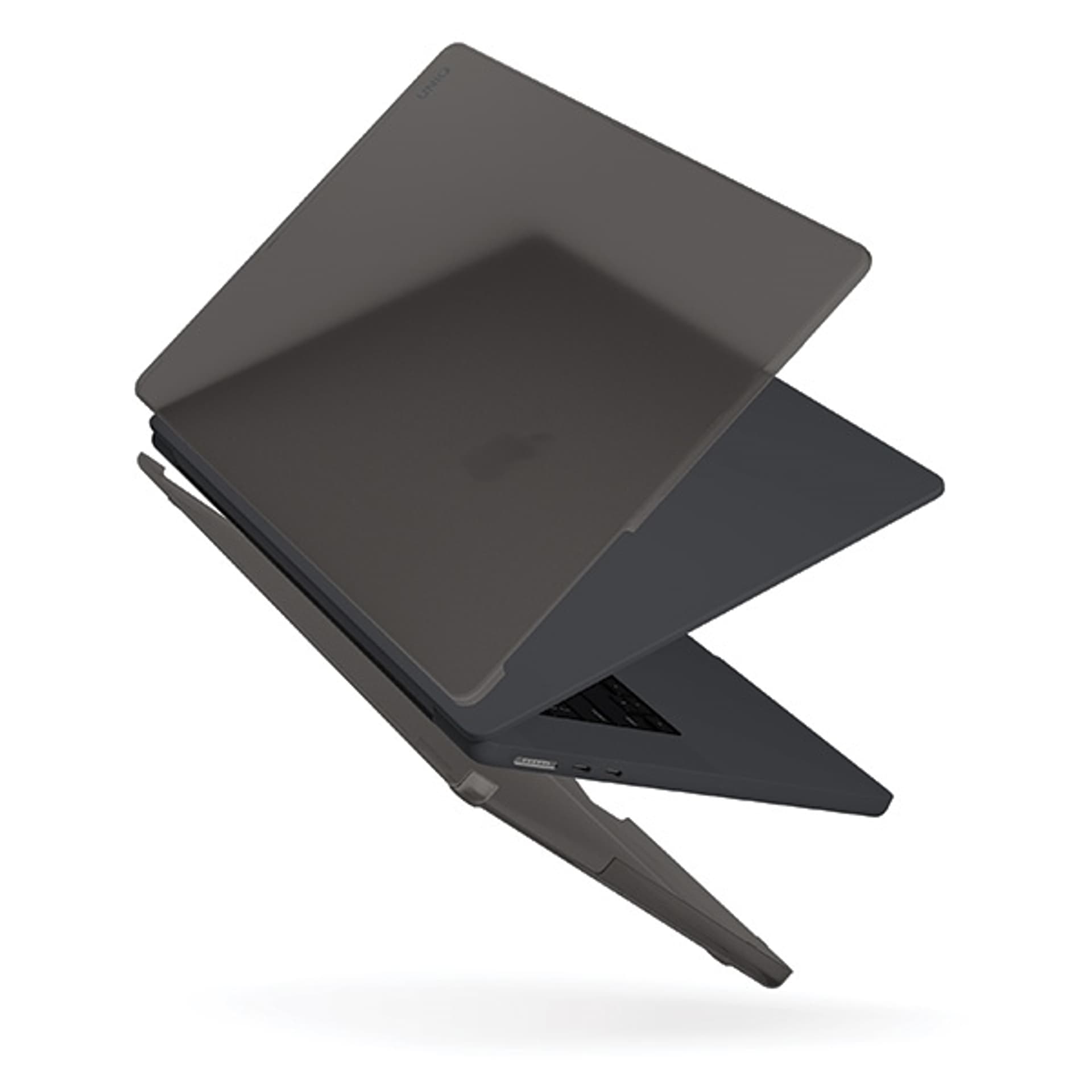 

UNIQ etui Claro MacBook Air 15" (2023) przezroczysty szary/smoke matte grey, 2023) przezroczysty szary/smoke matte gre