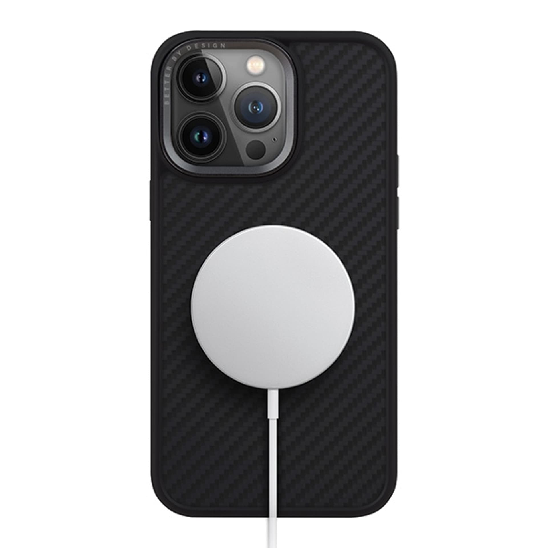 

UNIQ etui Keva iPhone 15 Pro 6.1" Magclick Charging czarny/carbon black