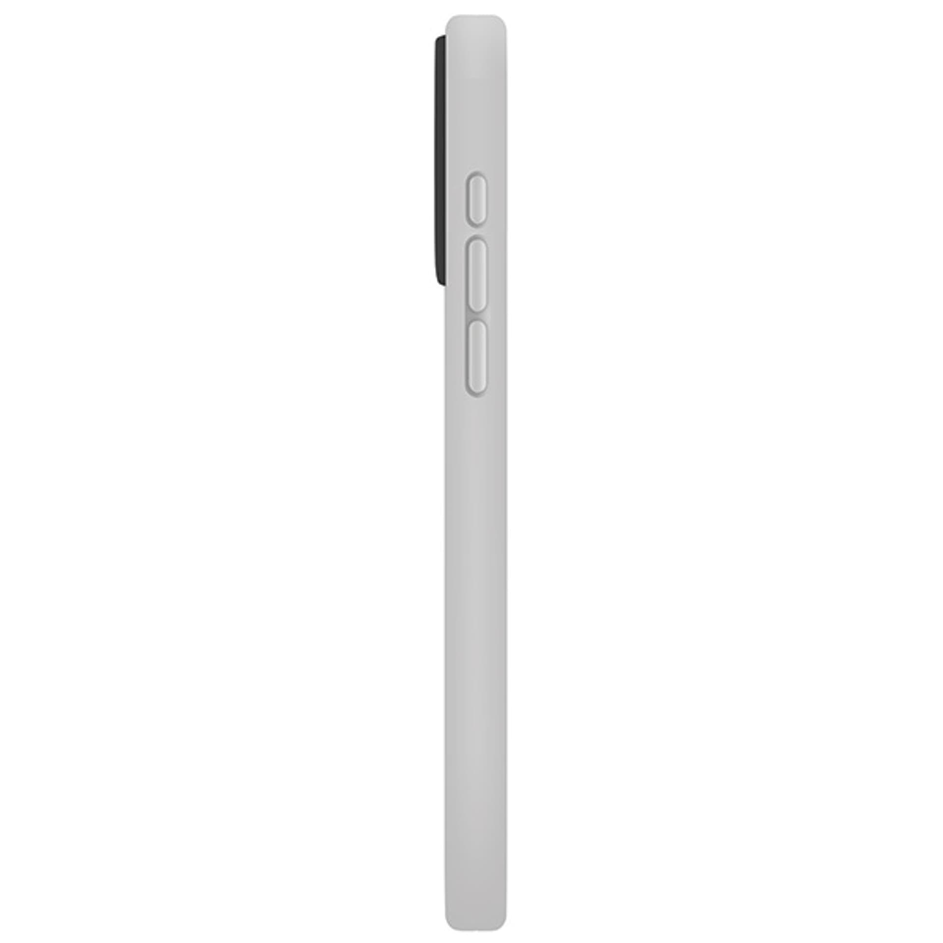 

UNIQ etui Lino Hue iPhone 15 Pro Max 6.7" Magclick Charging jasnoszary/chalk grey
