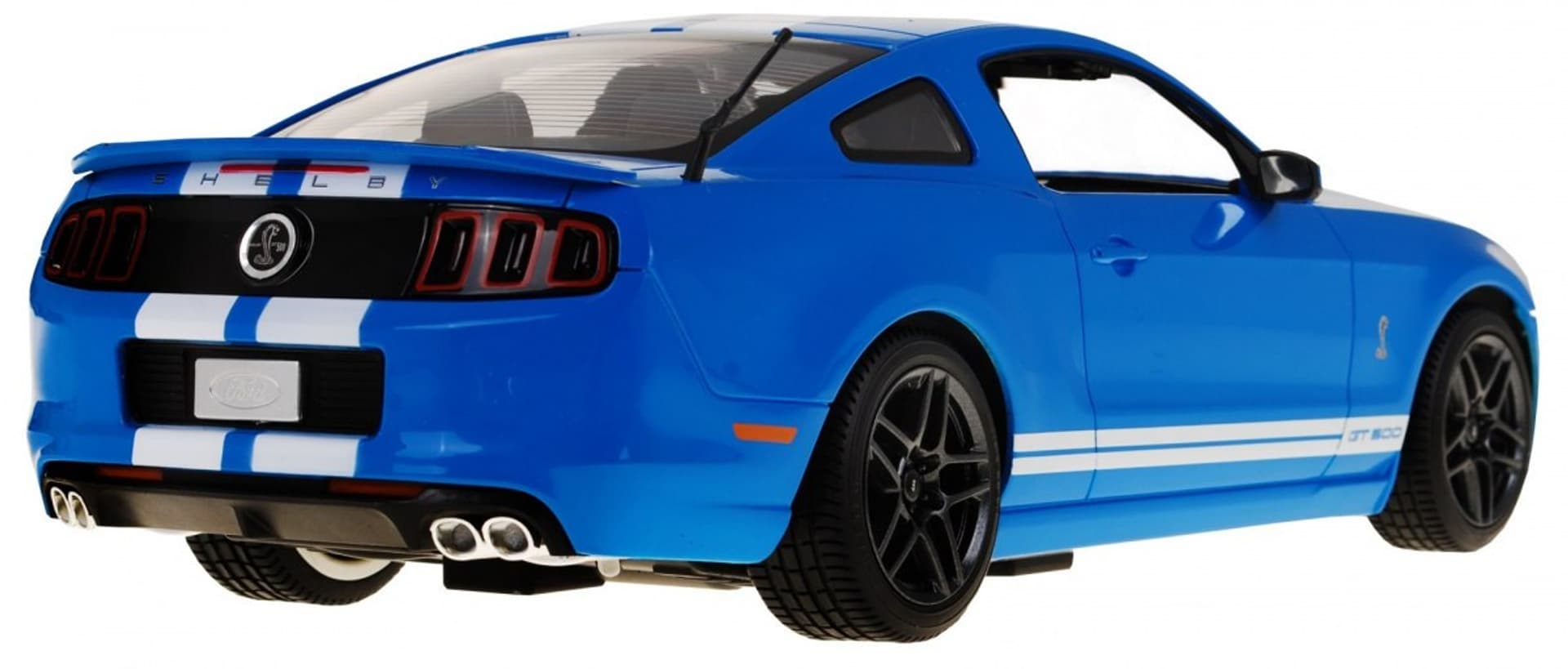 

Ford Shelby Mustang GT500 niebieski RASTAR model 1:14 Zdalnie sterowane auto + pilot