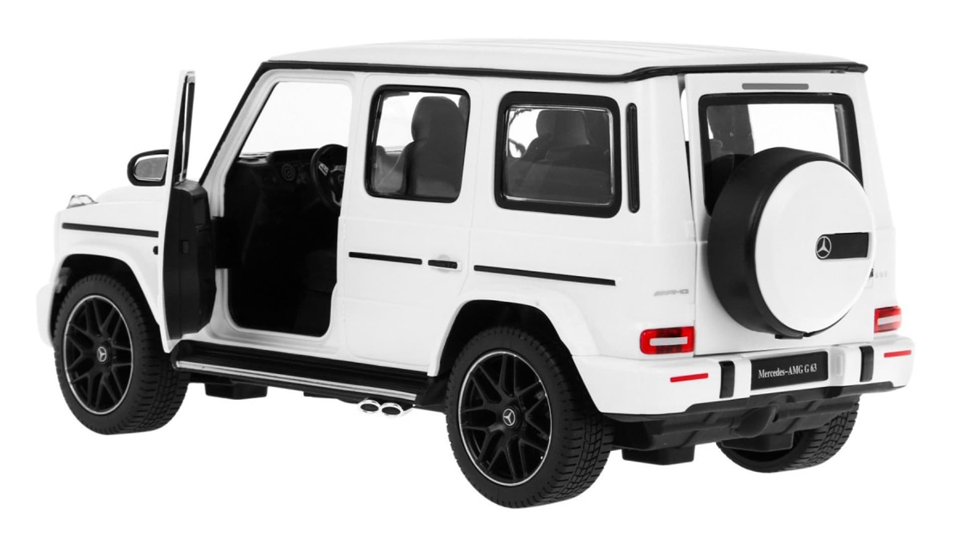 

Mercedes-AMG G63 biały RASTAR model 1:14 Zdalnie sterowane auto + pilot 2,4 GHz