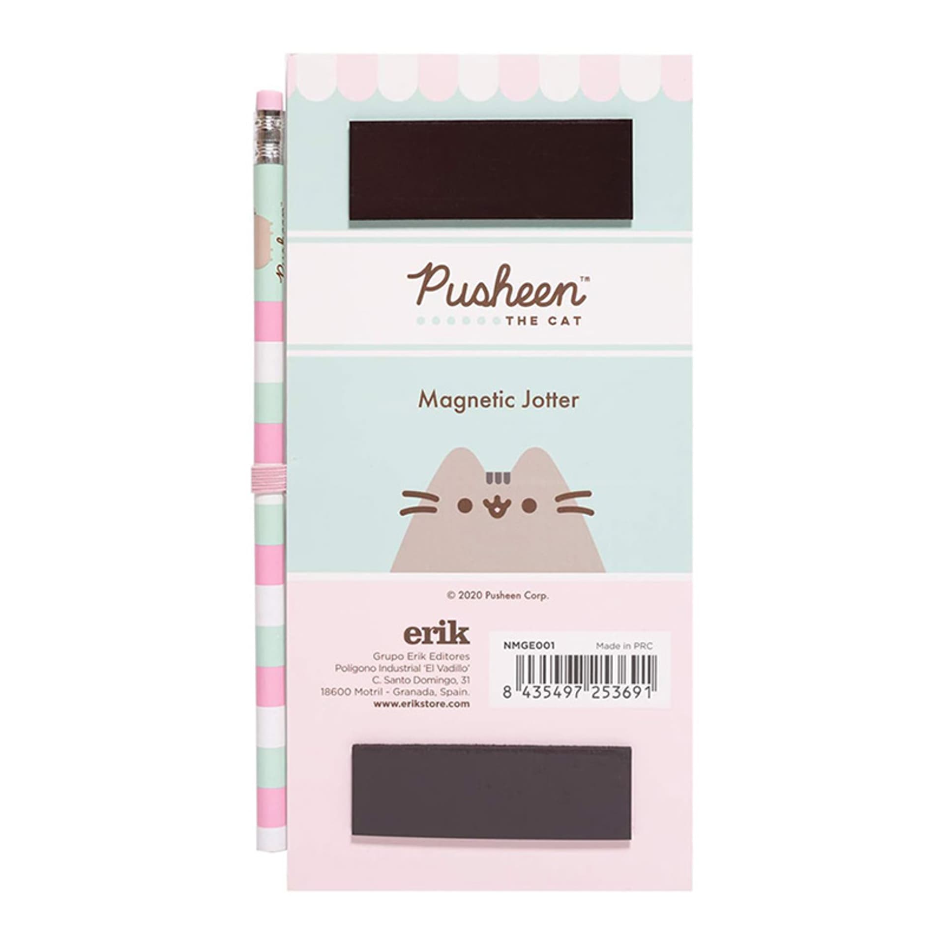 

Pusheen - Magnetyczna lista zakupów na lodówkę z kolekcji Foodie