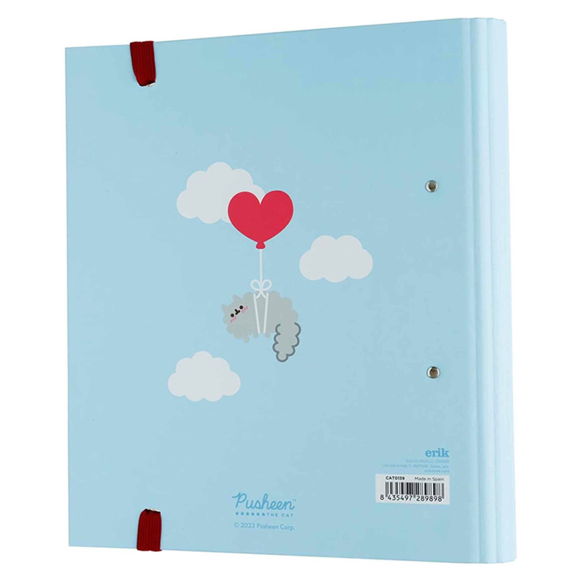

Pusheen - Segregator A4 z kolekcji Purrfect Love (2 ringi, gumka)