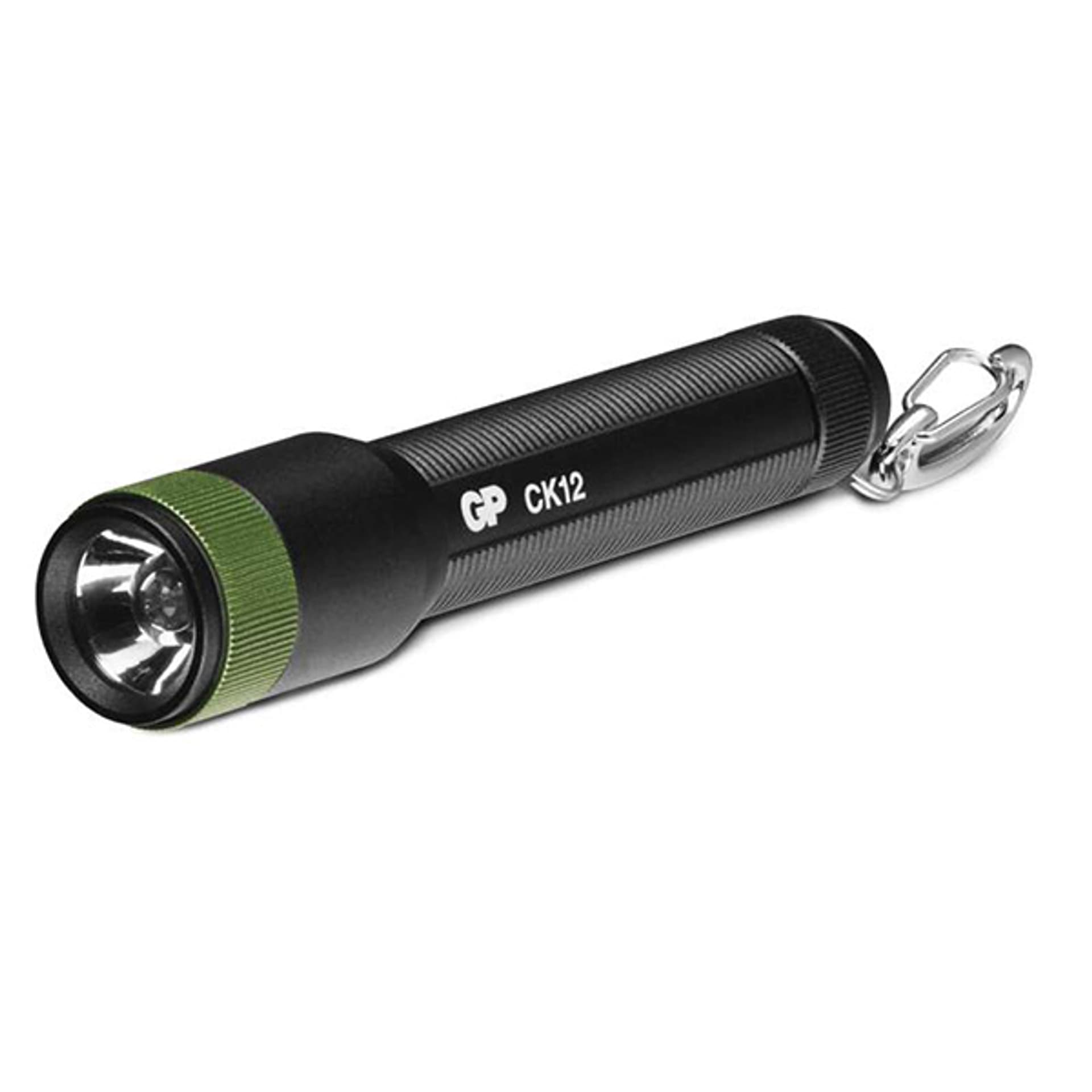 

LED Flashlight, 1xAAA, metalowy, czarna, 20lm, CK12