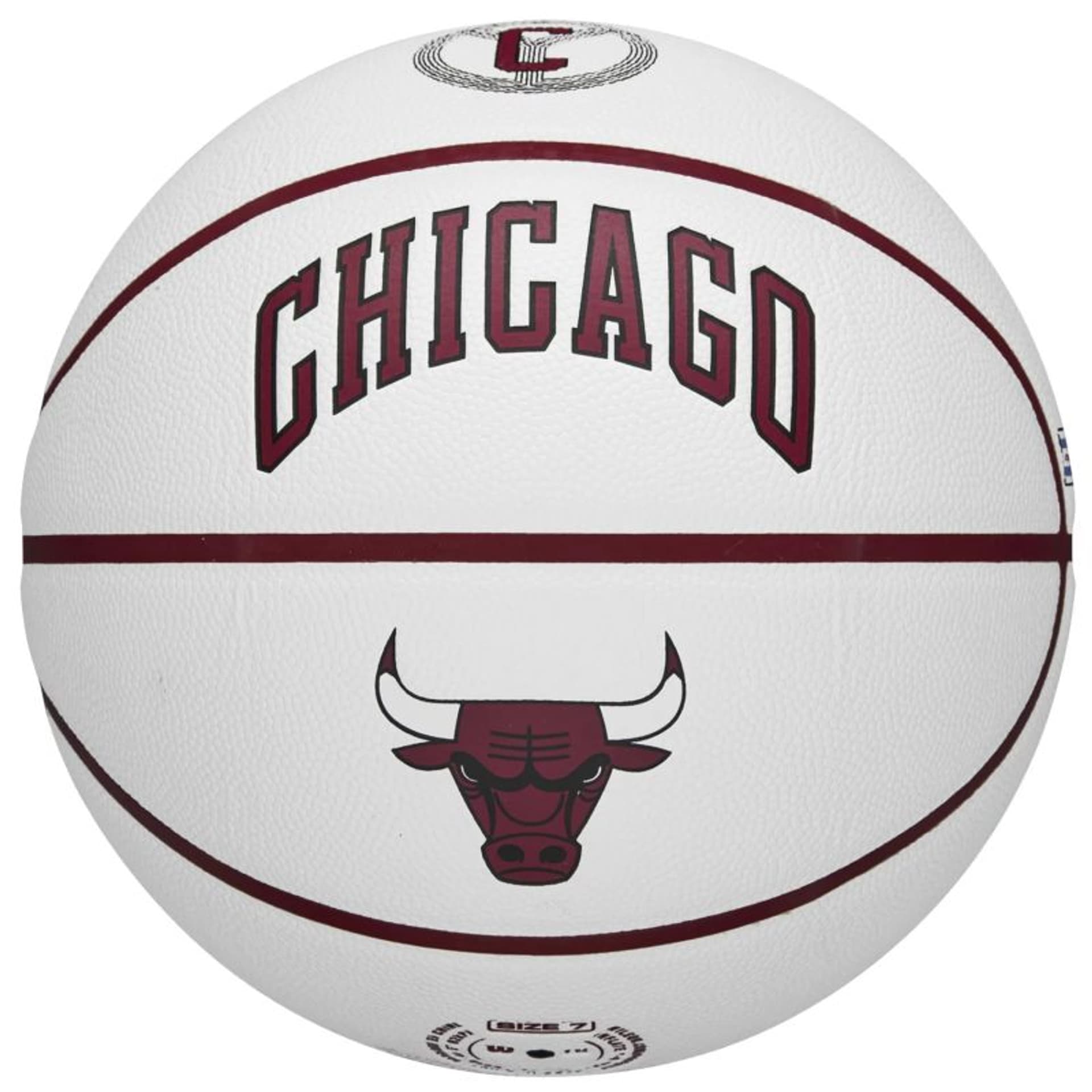 

Piłka do koszykówki Wilson NBA Team City Collector Chicago Bulls Ball (kolor Biały, rozmiar 7)