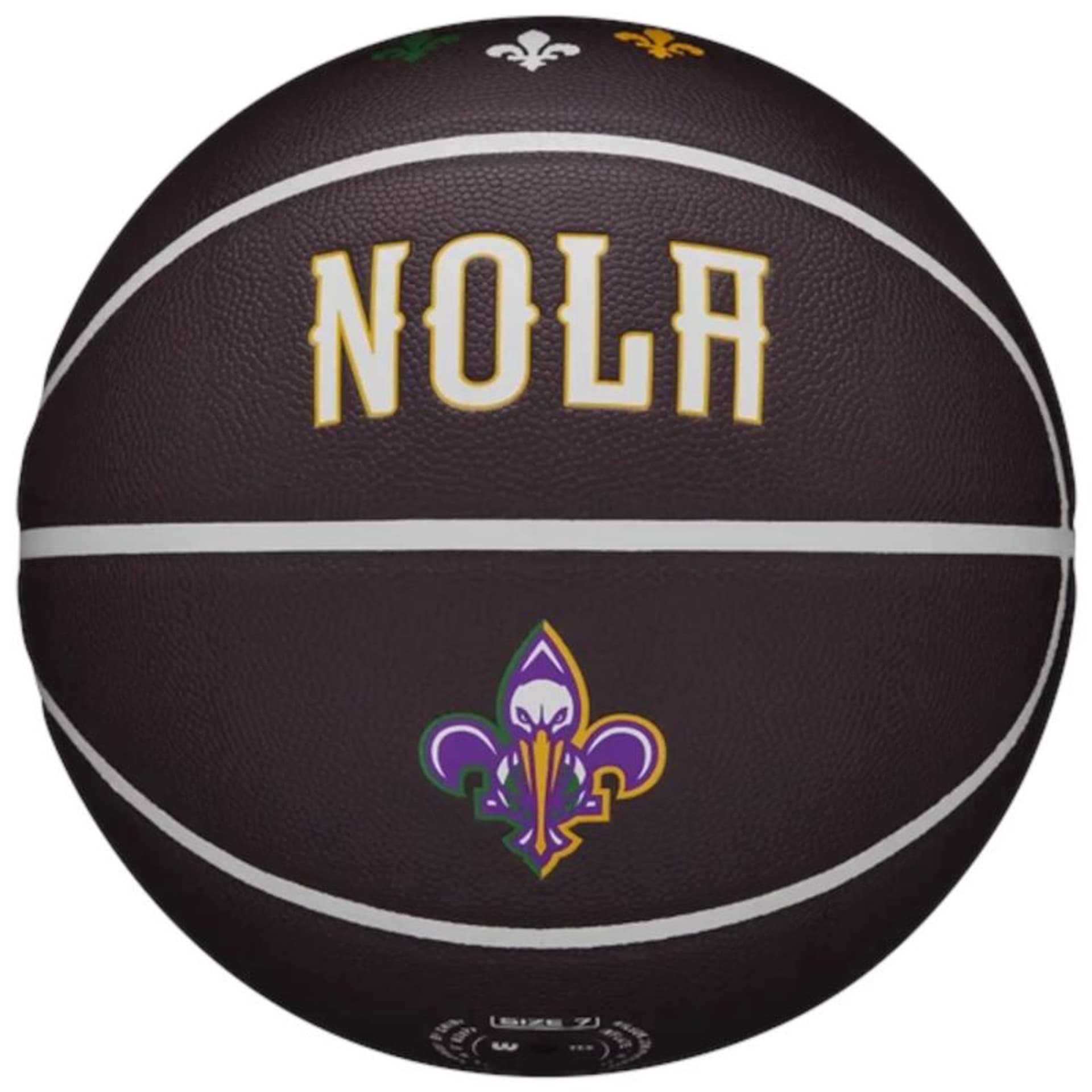 

Piłka do koszykówki Wilson NBA Team City Collector New Orleans Pelicans Ball (kolor Brązowy, rozmiar 7)