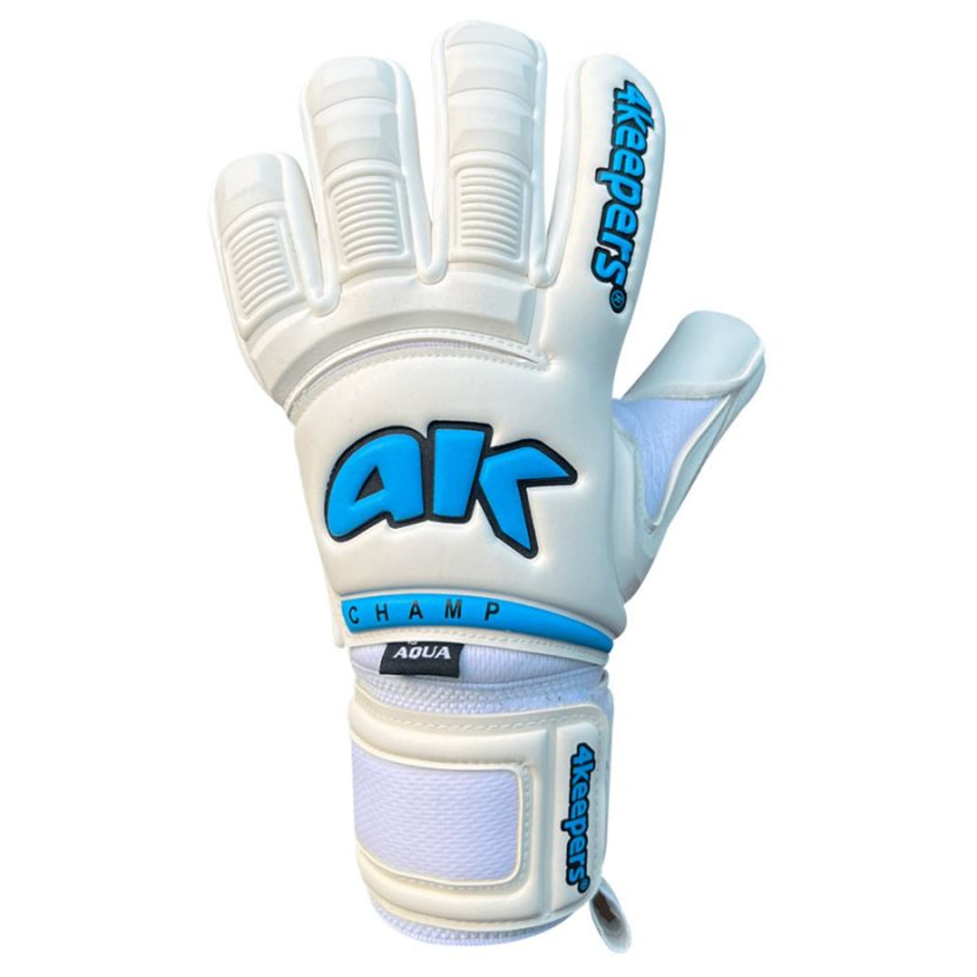 

Rękawice bramkarskie 4keepers Champ Aqua VI NC M (kolor Biały, rozmiar 8)