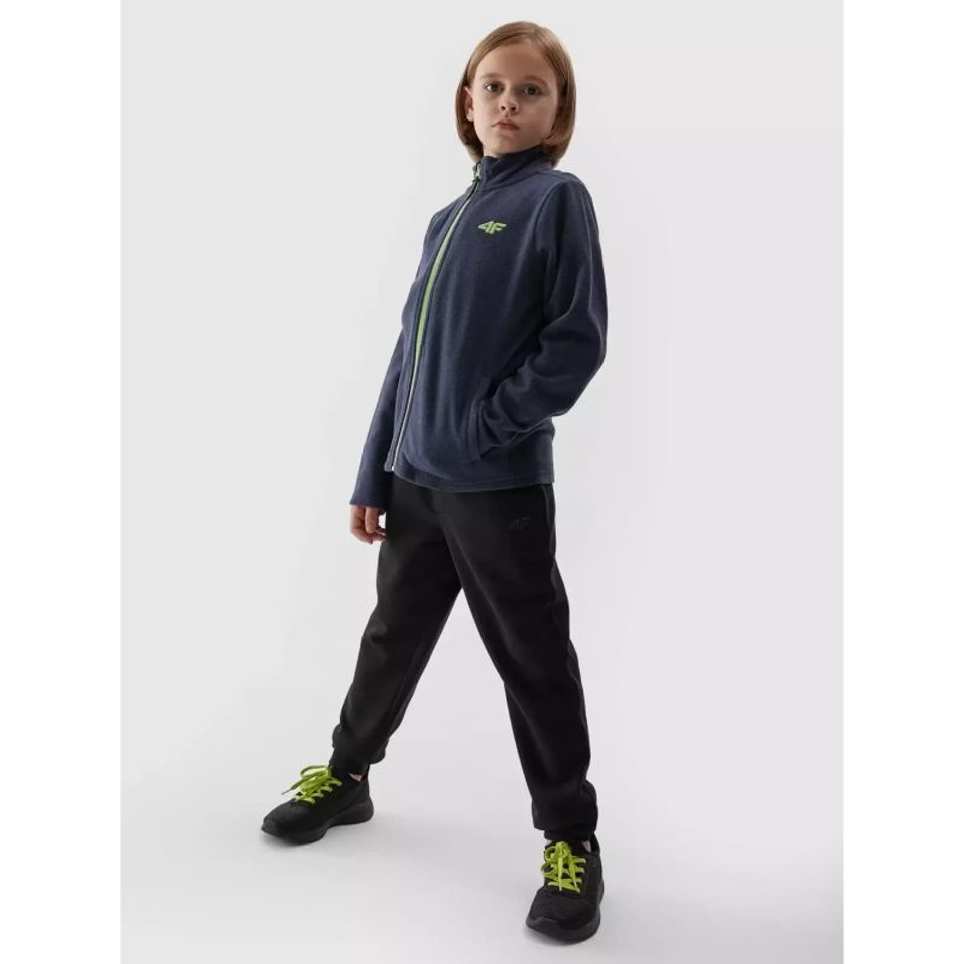 

Bluza 4F Jr 4FJAW23TFLEM105 (kolor Granatowy)