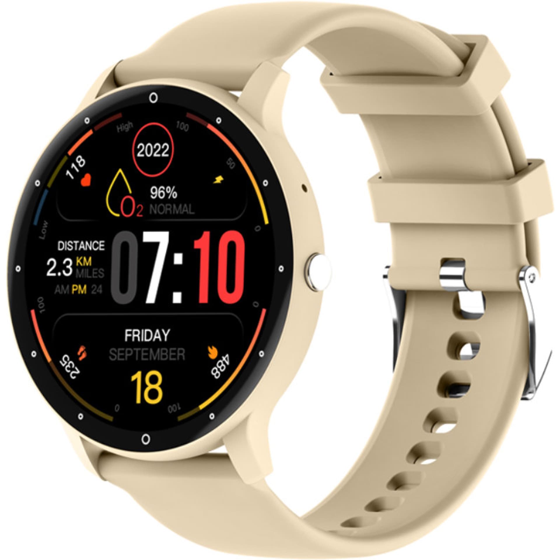 

SMARTWATCH UNISEX Rubicon RNCF16 - BLUETOOTH CALL, TRENING GOOGLE FIT (sr058a)